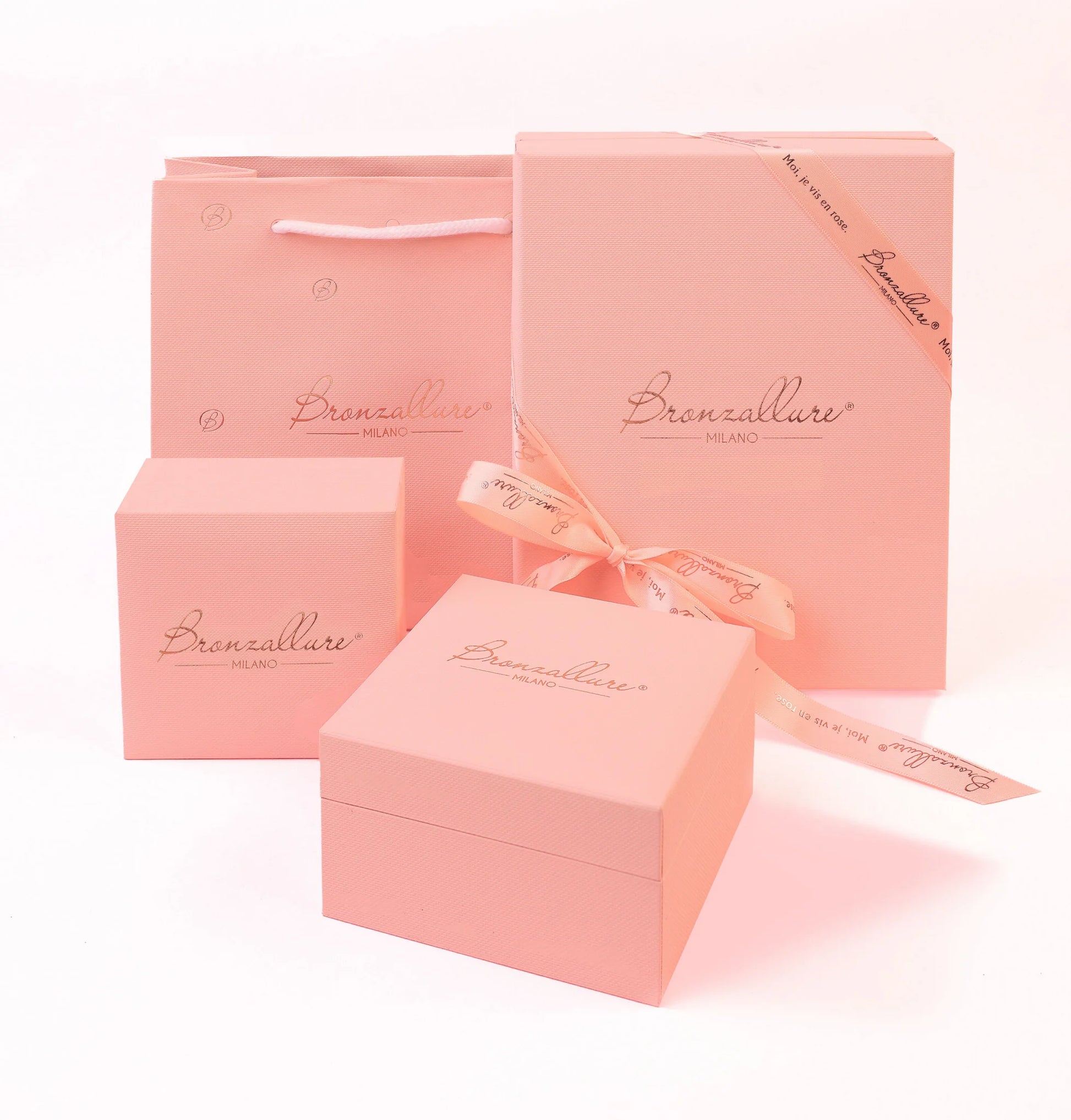 Bracciale con Perle Rosa d'Acqua Dolce Ø5/5.5mm
