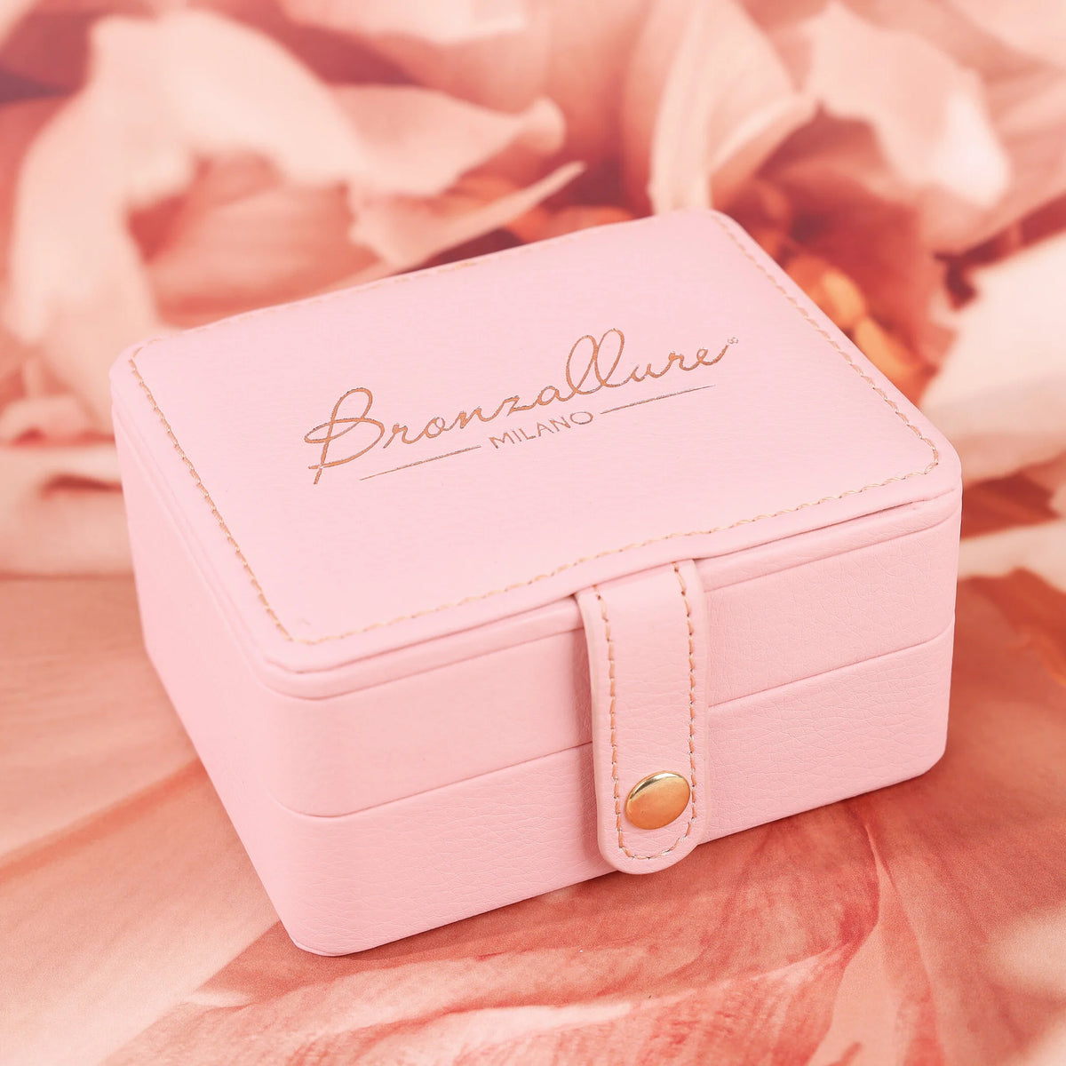 Portagioie Bronzallure - Similpelle Rosa - 155x90x55 mm