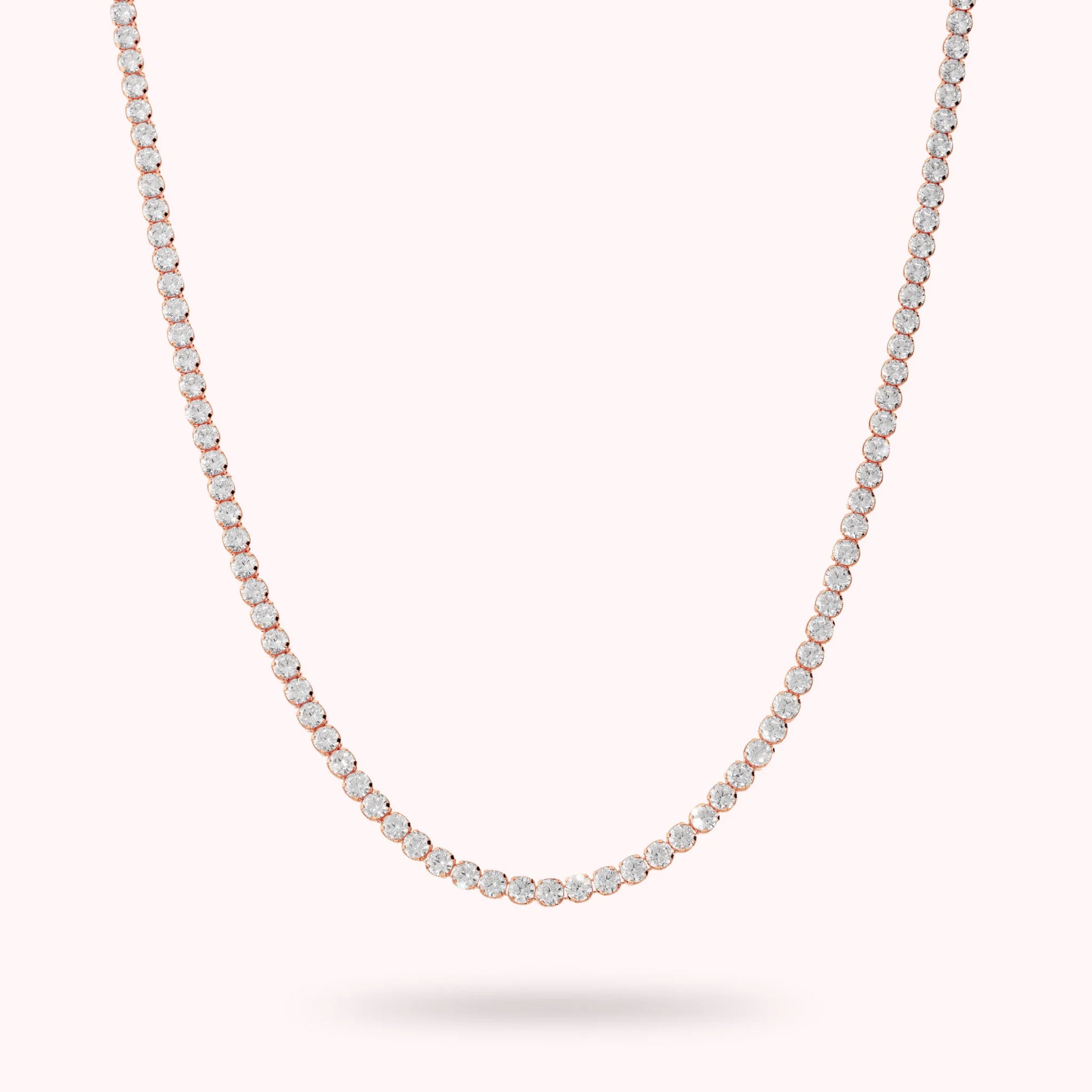 Collier Choker Tennis avec Zircon Cubique