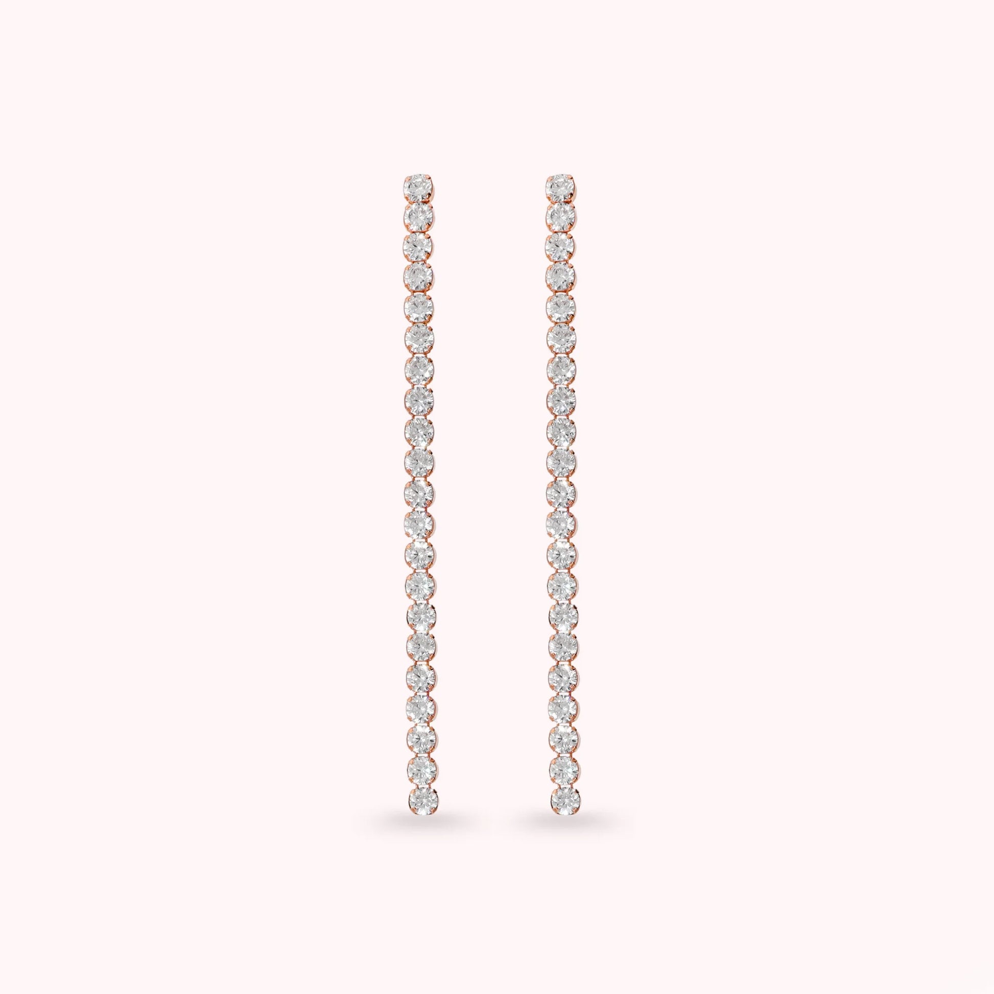 Orecchini Tennis con Cubic Zirconia
