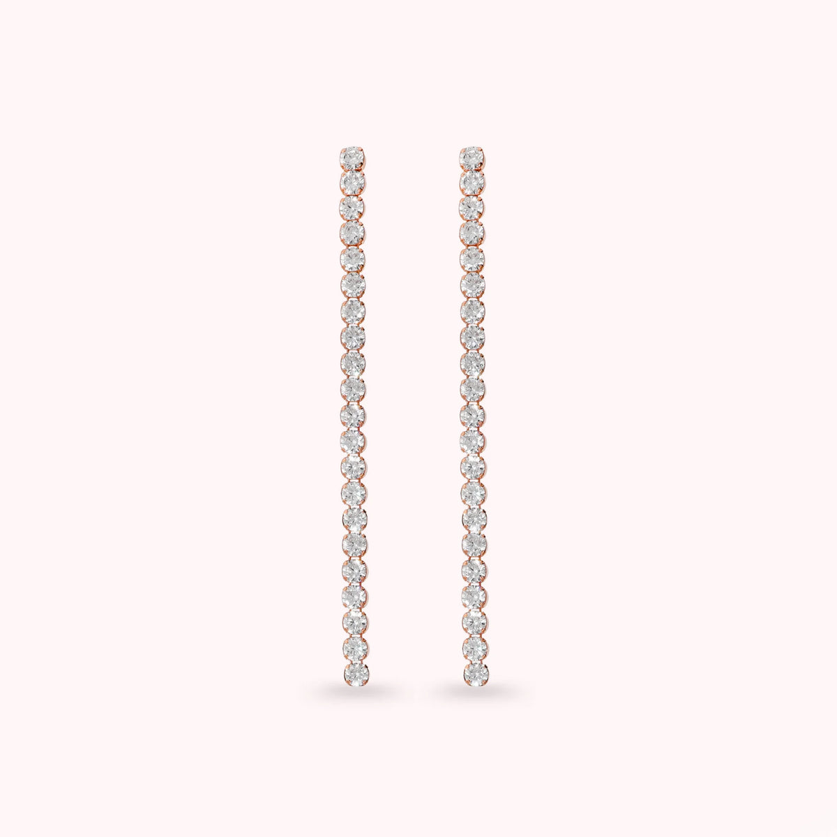 Orecchini Tennis con Cubic Zirconia