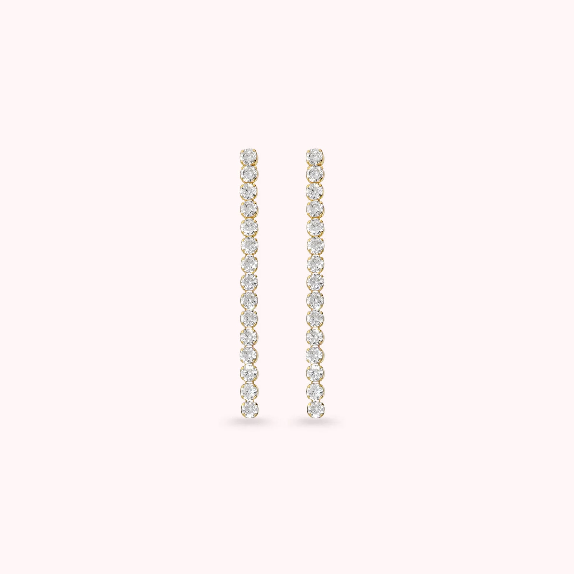 Orecchini Tennis con Cubic Zirconia