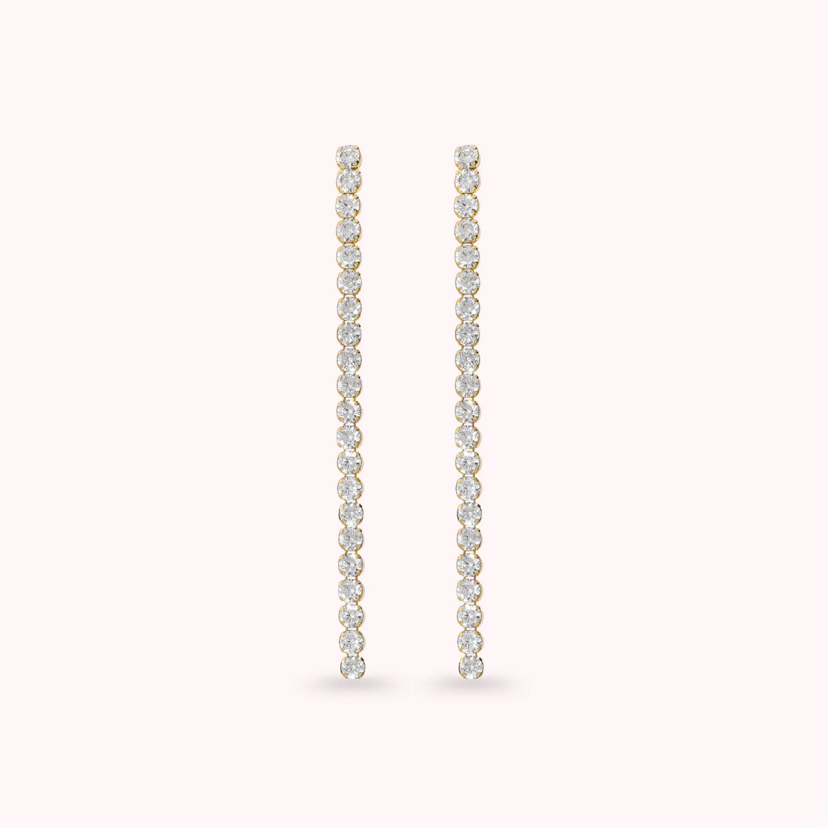 Orecchini Tennis con Cubic Zirconia