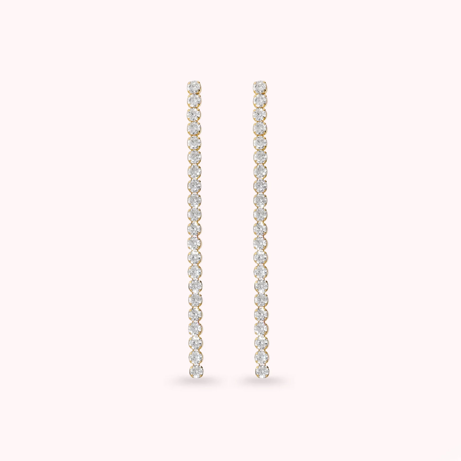Orecchini Tennis con Cubic Zirconia