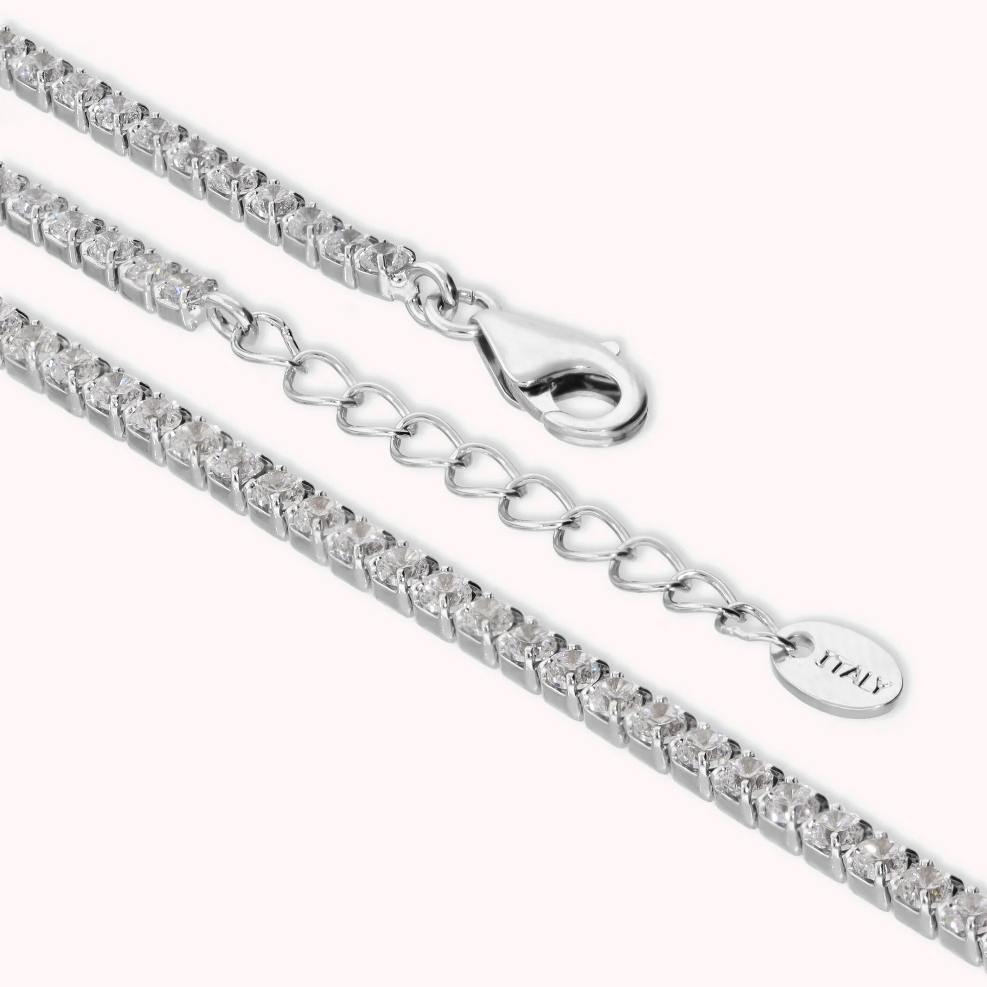 Bracciale Tennis Glow con Cubic Zirconia Bianche