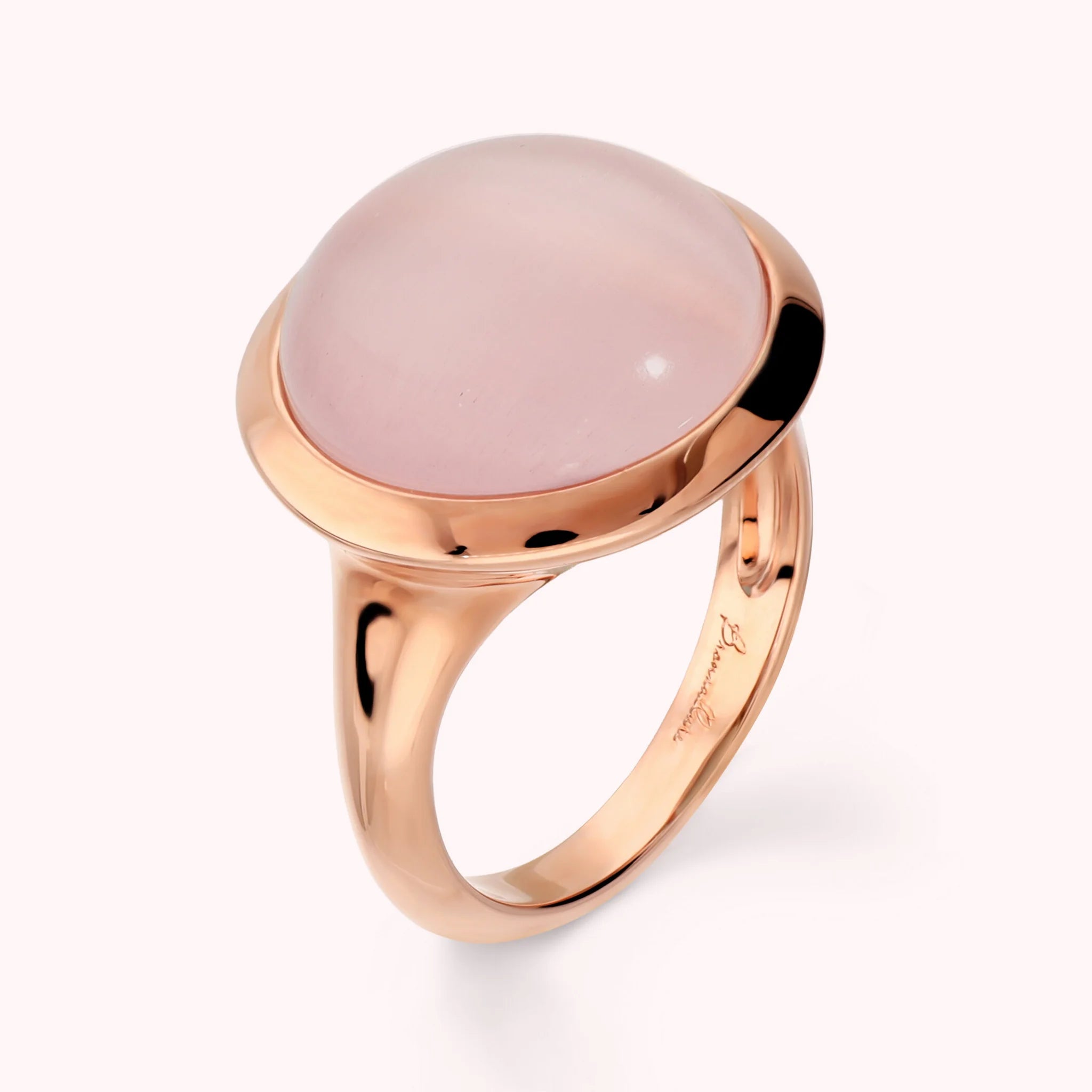 Anello Cocktail con Pietra Effetto Occhio di Gatto