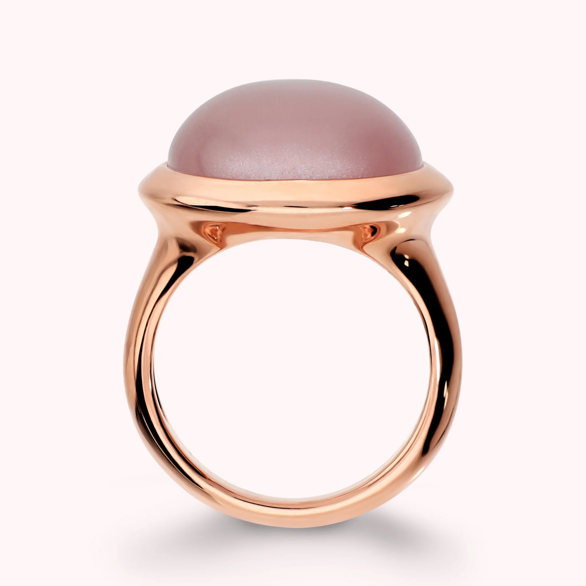 Anello Cocktail con Pietra Effetto Occhio di Gatto