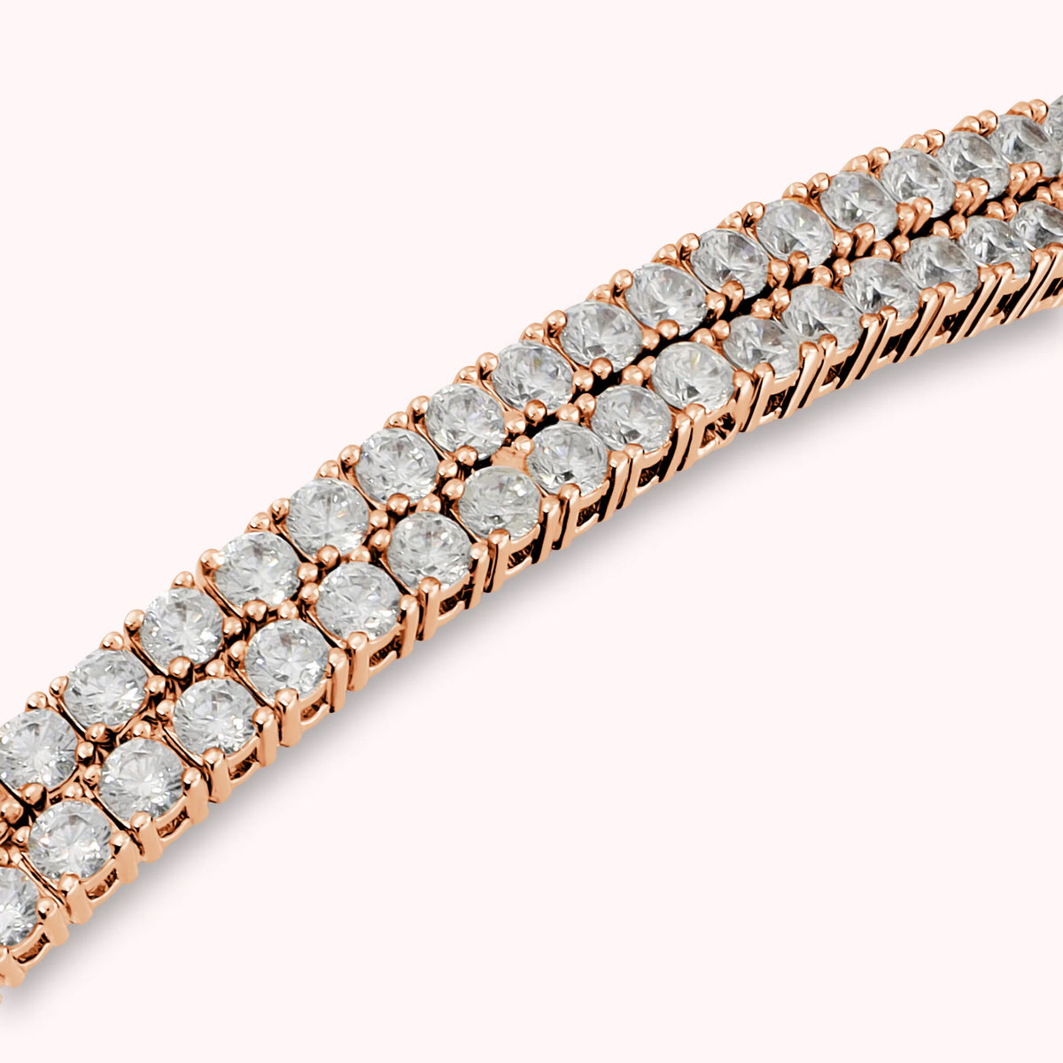 Collana Choker Tennis Memory con Cubic Zirconia Placcata Oro 18Kt