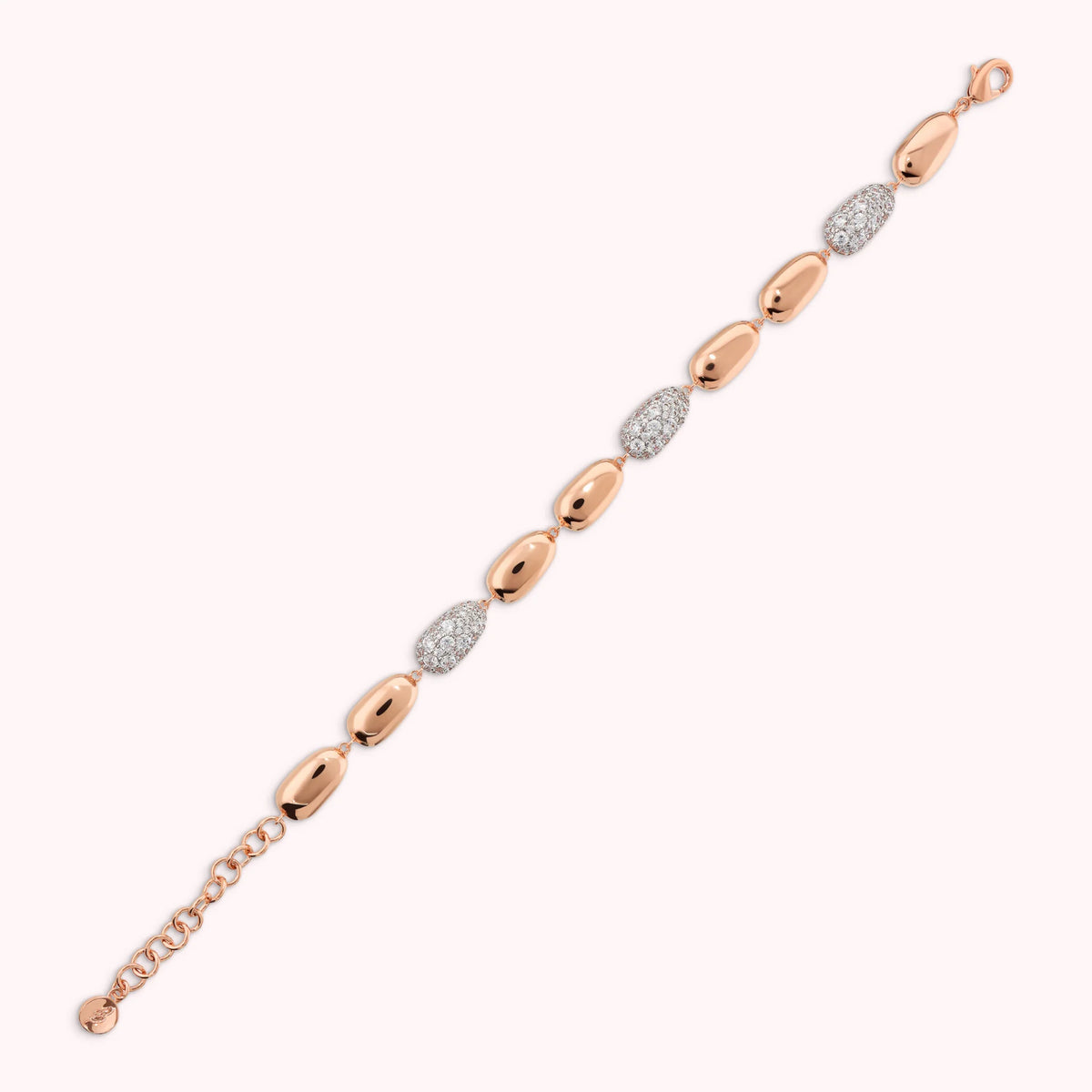 Pepita-Armband mit Pavé aus Zirkonia