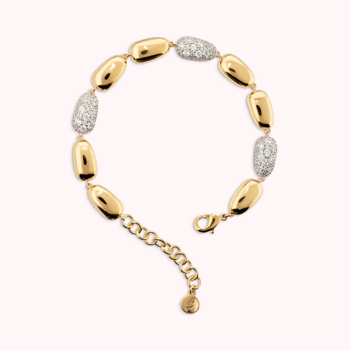Pepita Bracelet with Cubic Zirconia Pavé