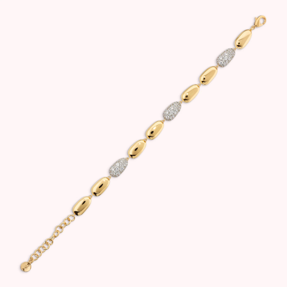 Pepita-Armband mit Pavé aus Zirkonia