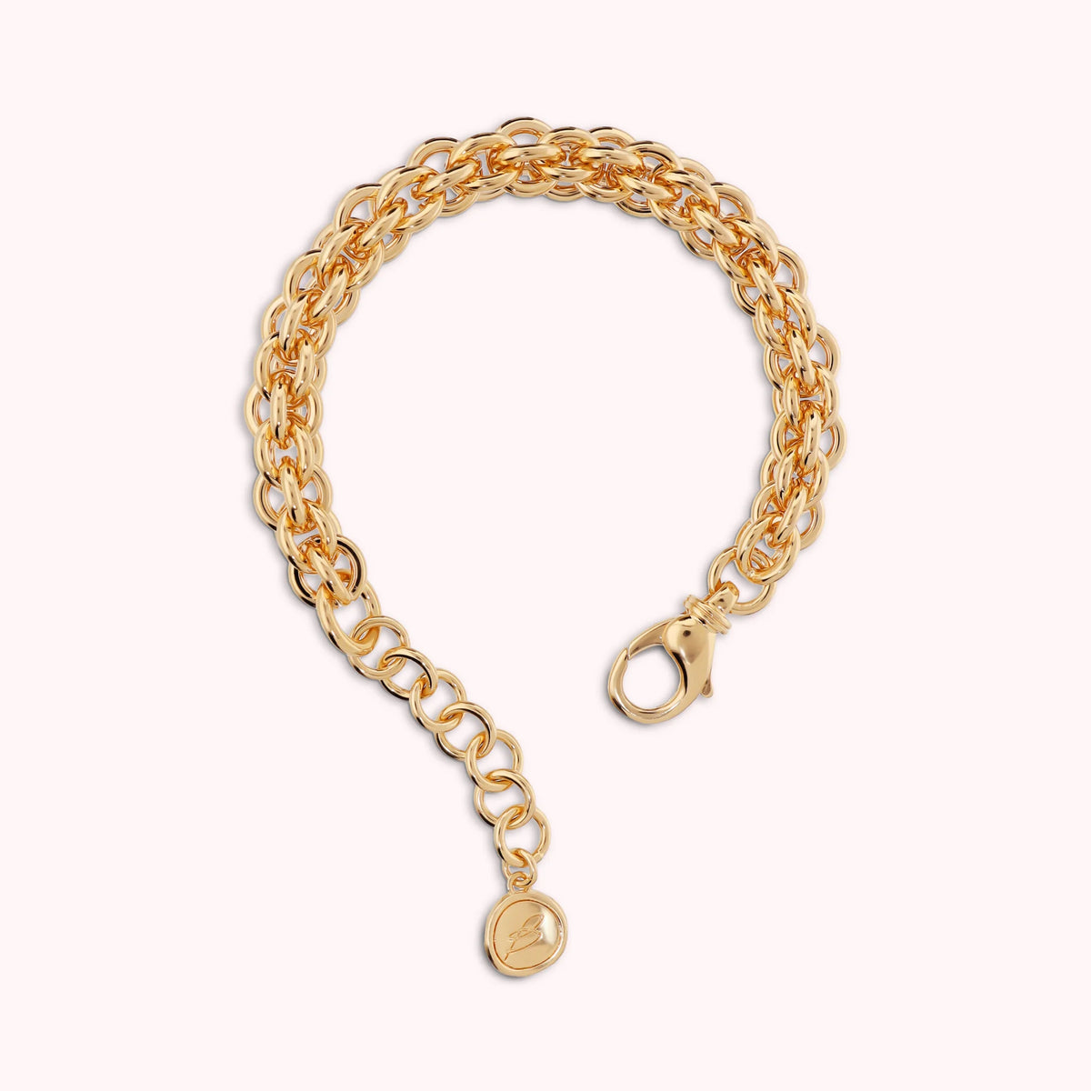 Bracciale Maglia a Intreccio Lucida
