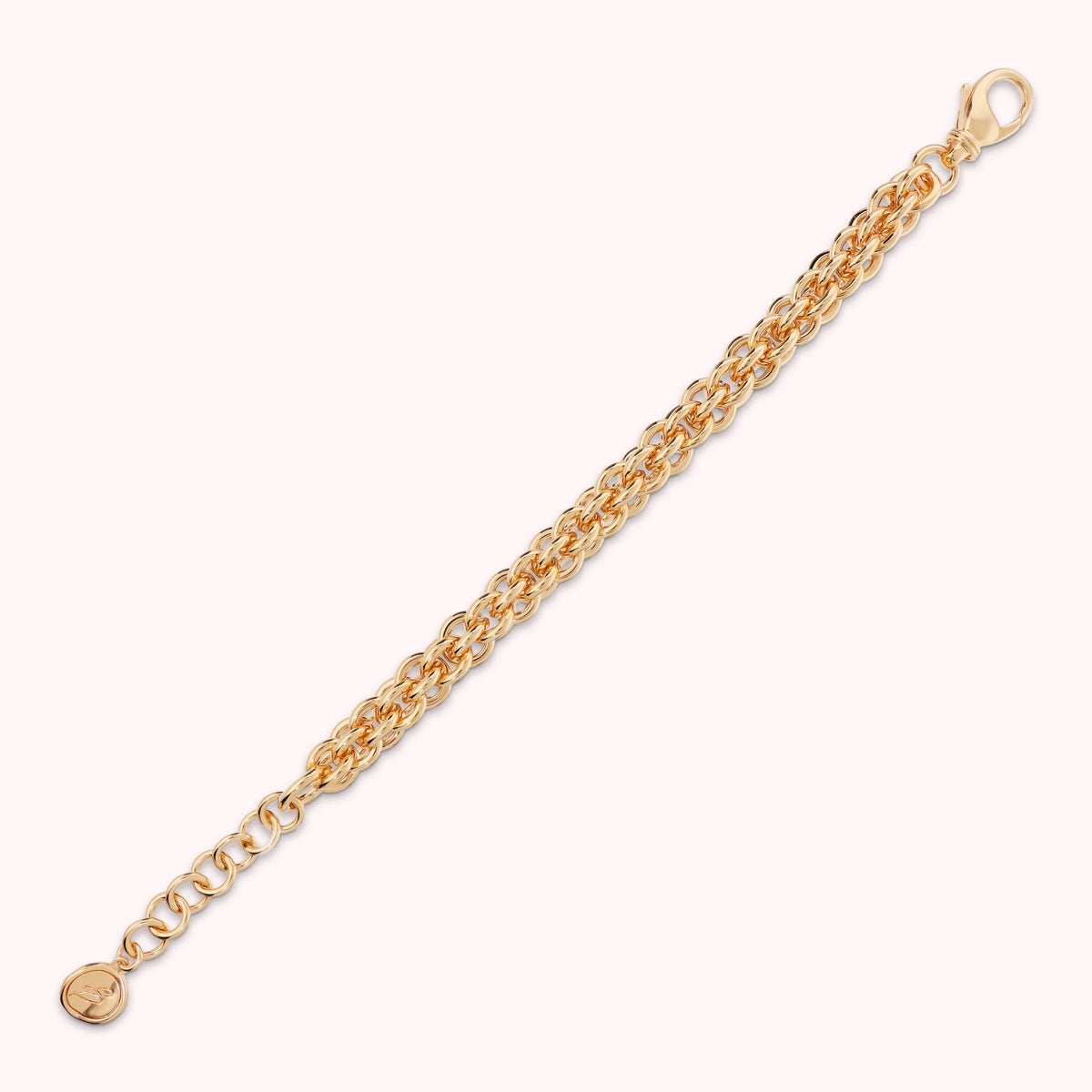Bracciale Maglia a Intreccio Lucida