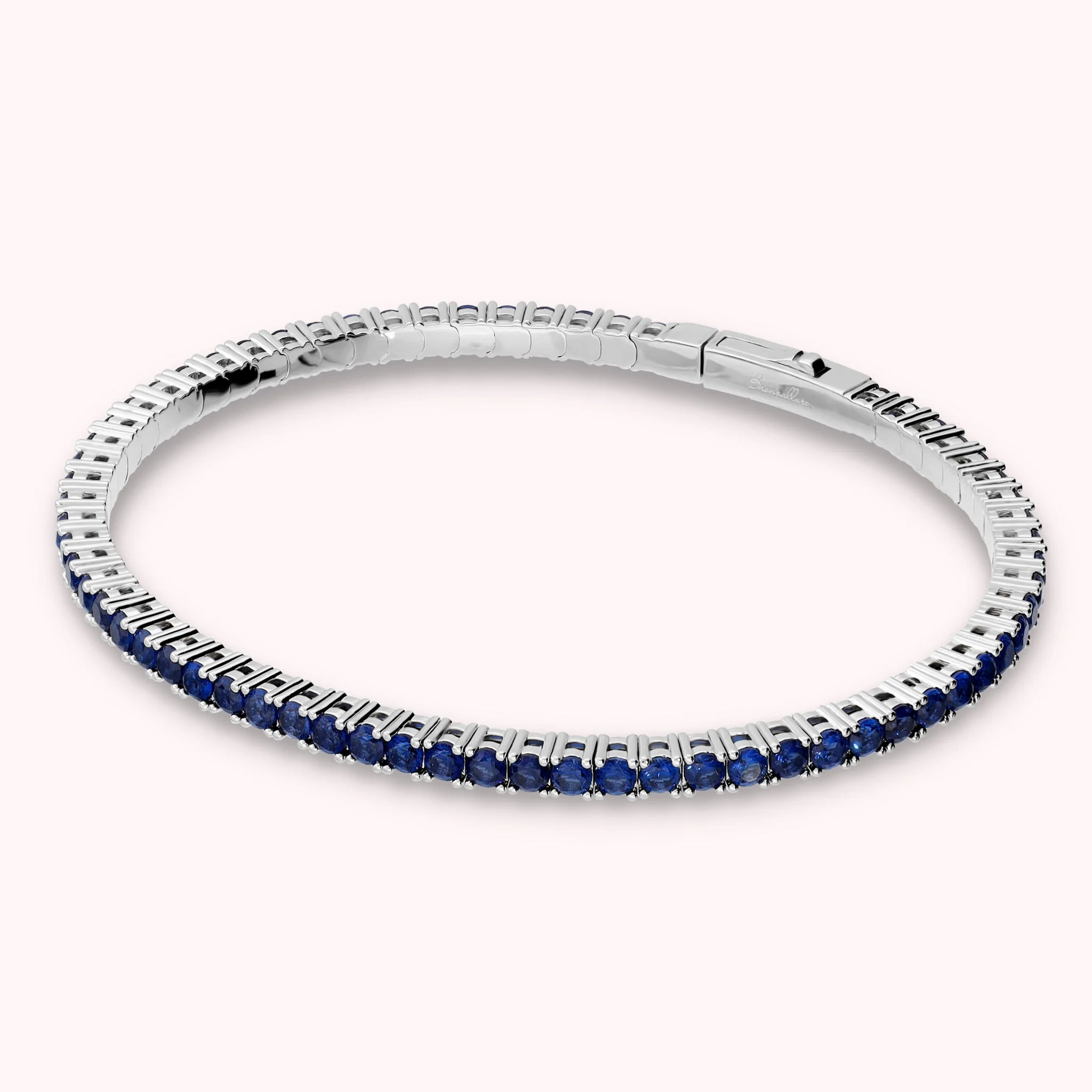 Bracciale Tennis Memory con Cubic Zirconia Placcato Oro 18Kt