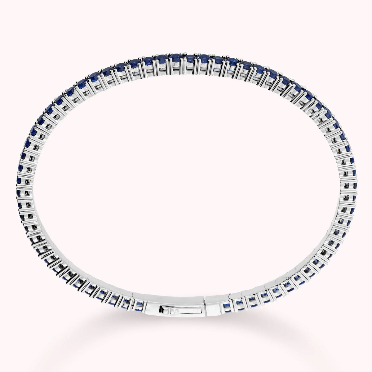 Bracciale Tennis Memory con Cubic Zirconia Placcato Oro 18Kt
