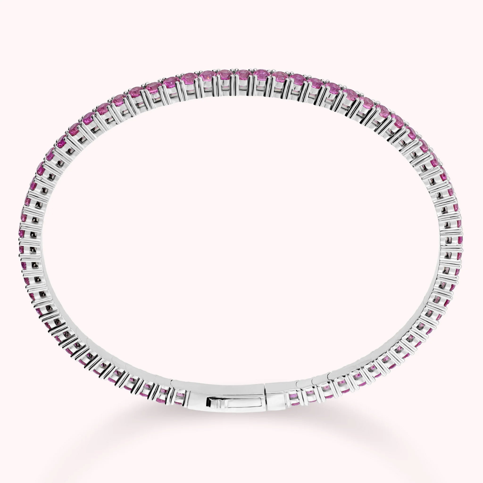Bracciale Tennis Memory con Cubic Zirconia Placcato Oro 18Kt
