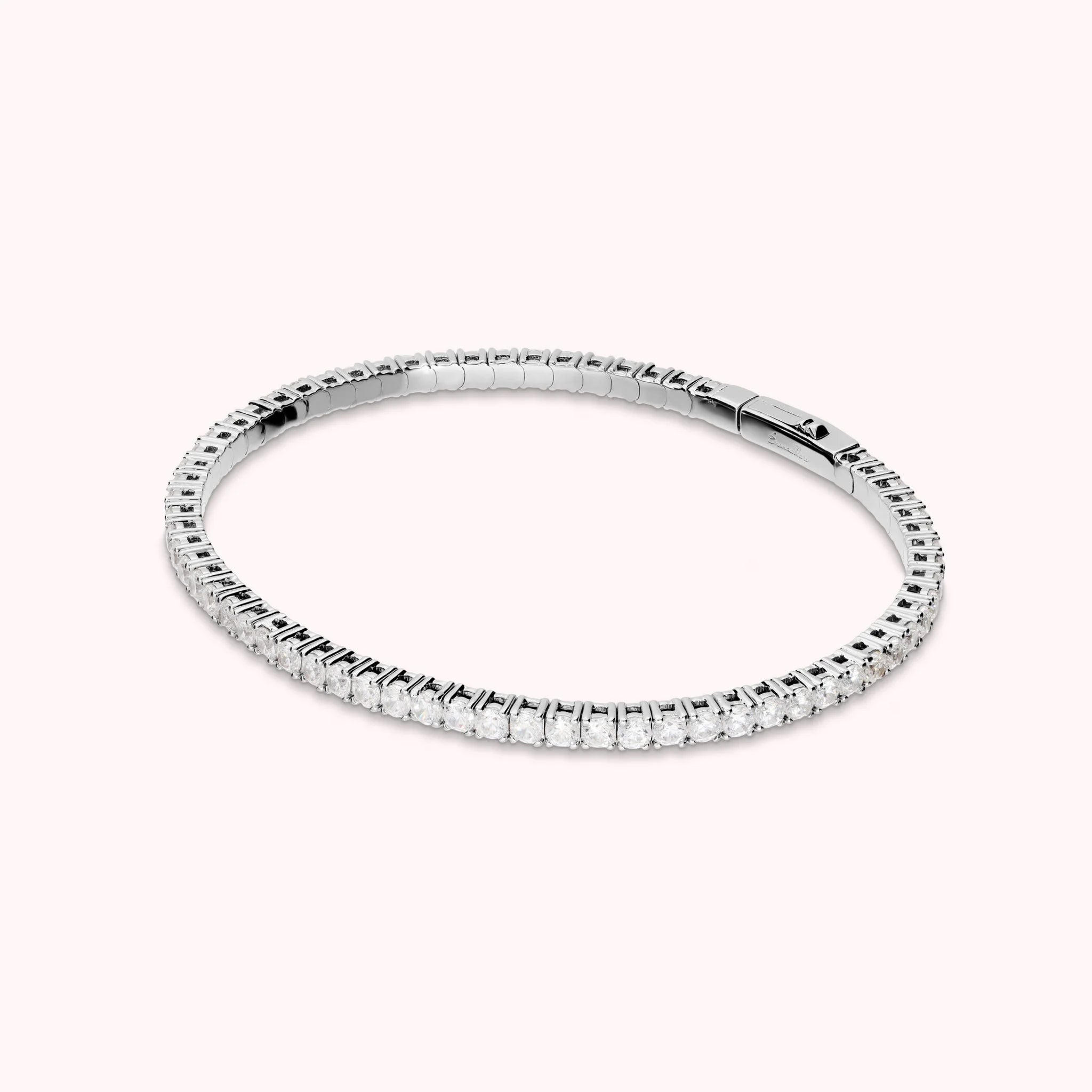 Bracciale Tennis Memory con Cubic Zirconia