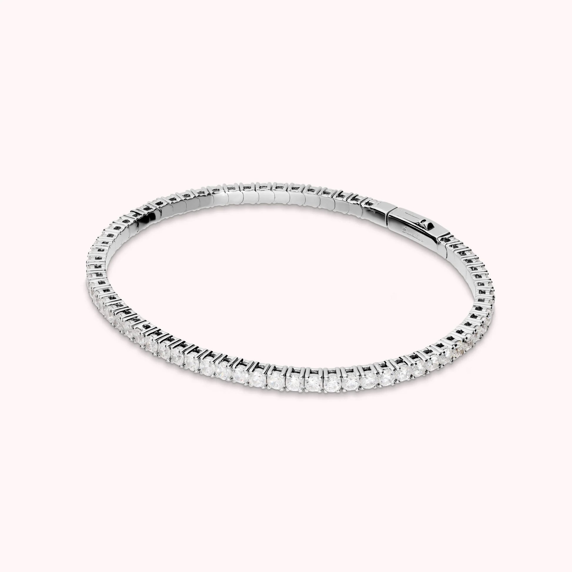Bracciale Tennis Memory con Cubic Zirconia