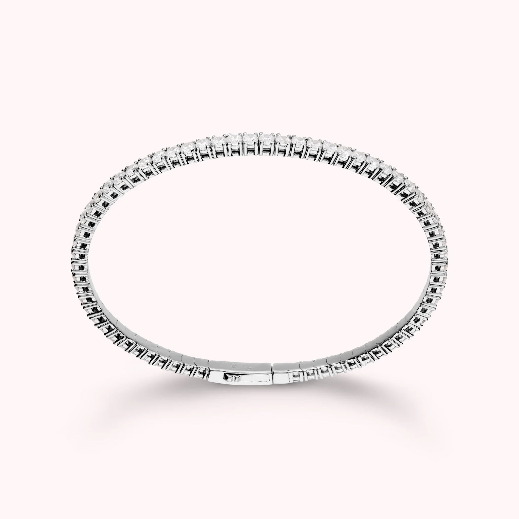 Bracciale Tennis Memory con Cubic Zirconia