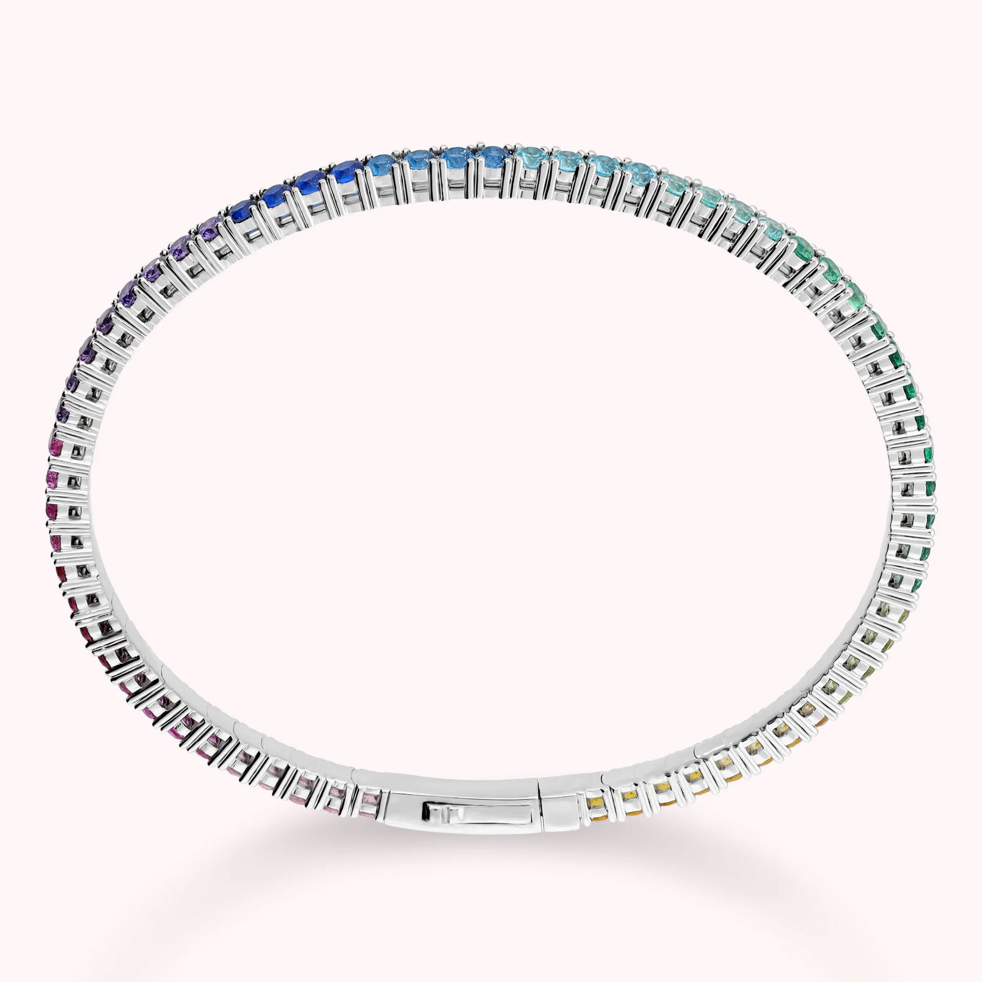 Bracelet Tennis Memory avec Cubic Zirconia