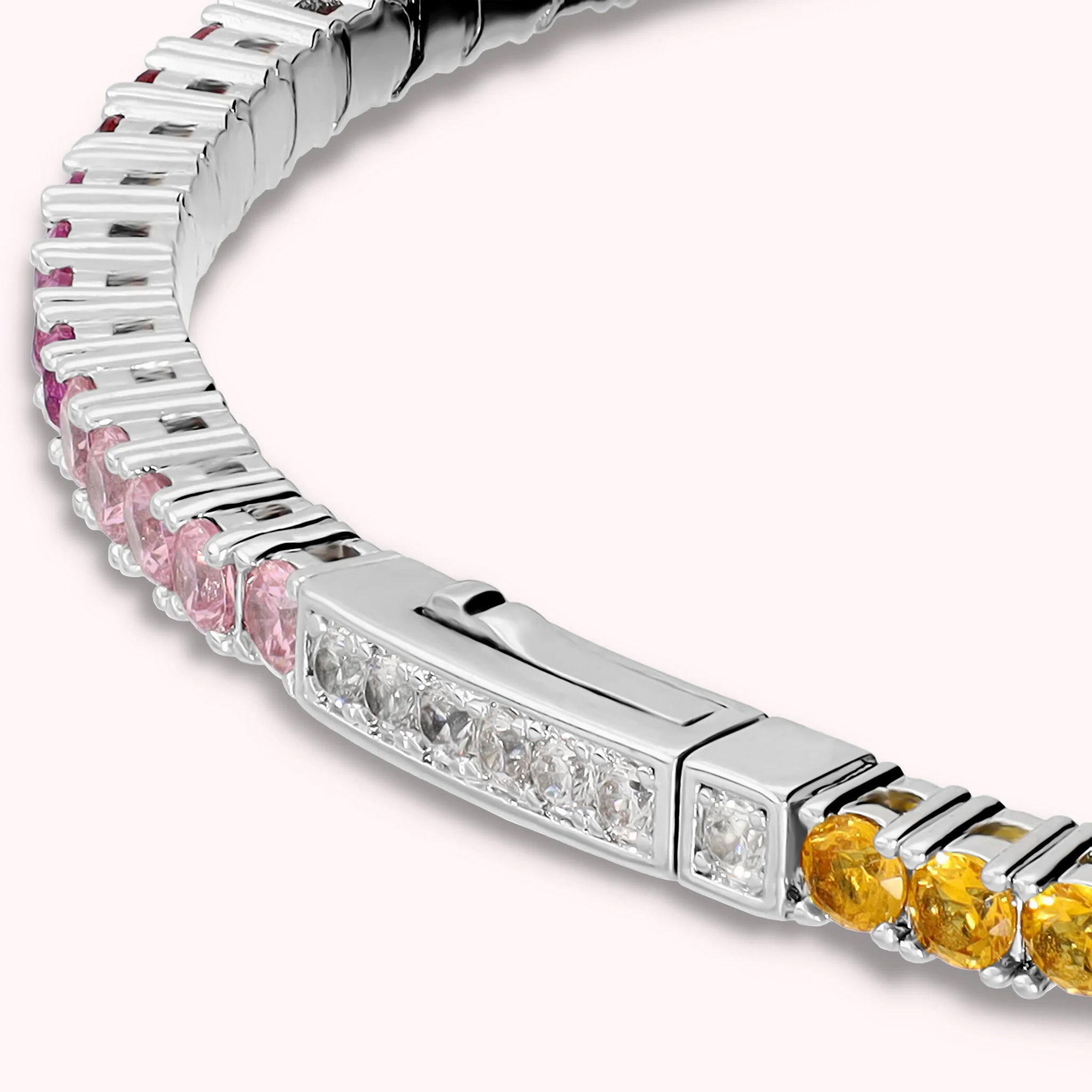 Bracelet Tennis Memory avec Cubic Zirconia