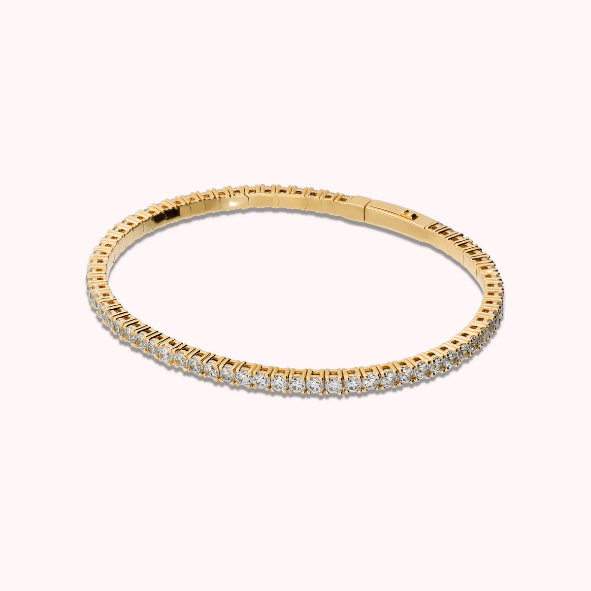 Bracelet Tennis Memory avec Cubic Zirconia