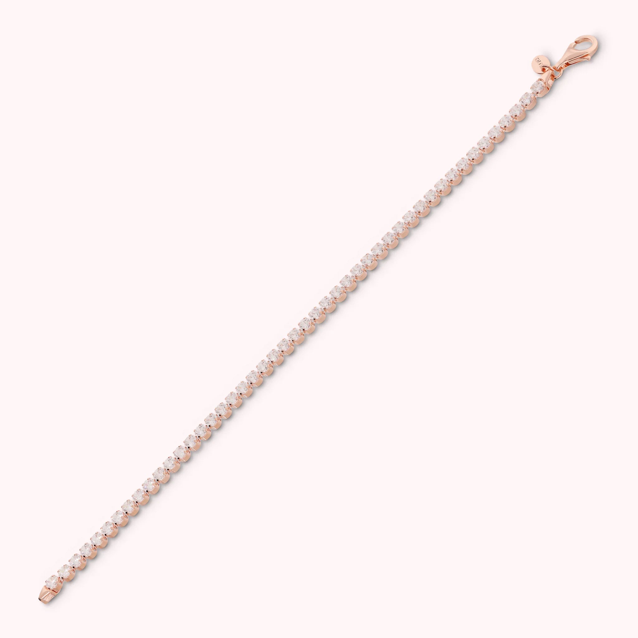 Bracciale Tennis con Cubic Zirconia Tonde