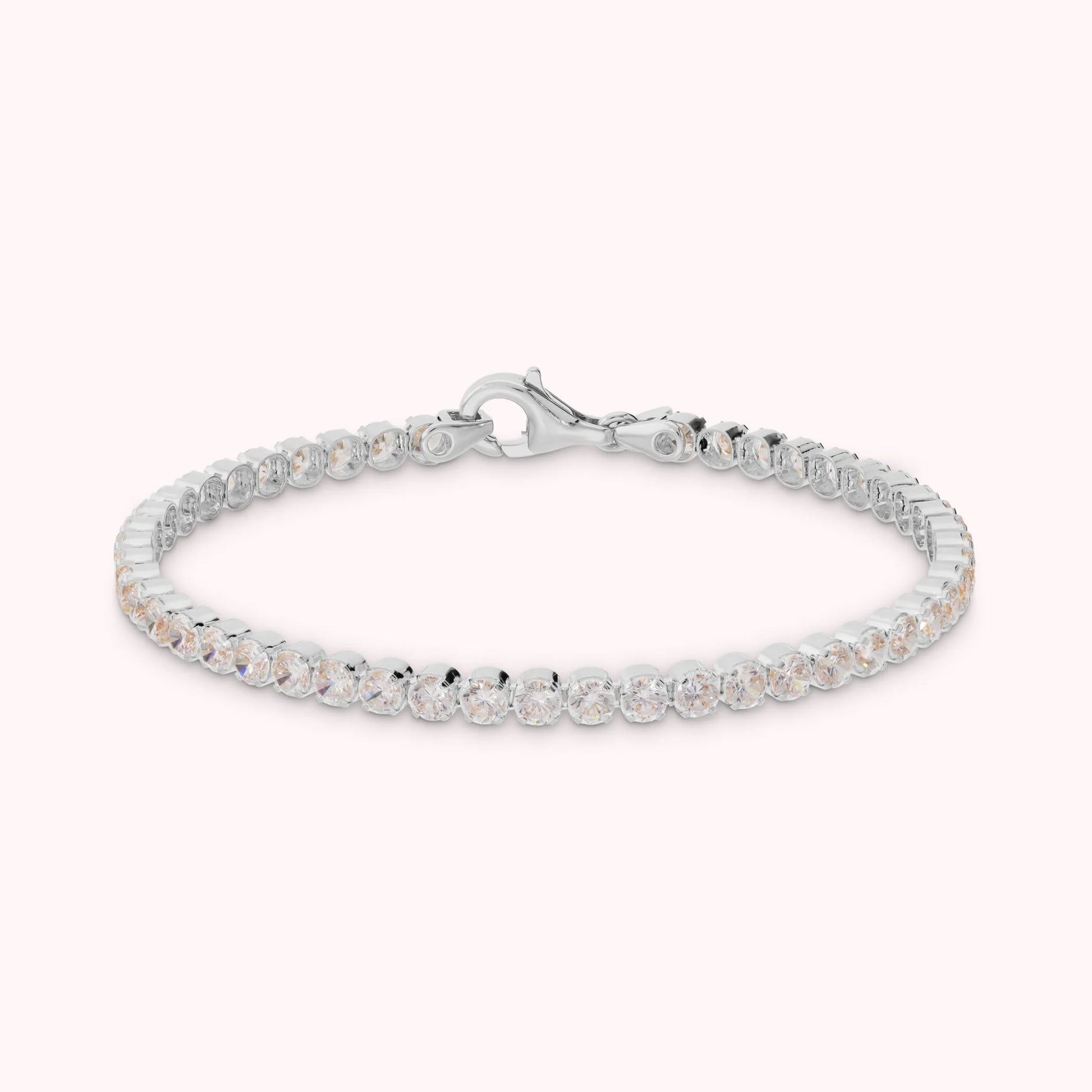 Bracciale Tennis con Cubic Zirconia Tonde