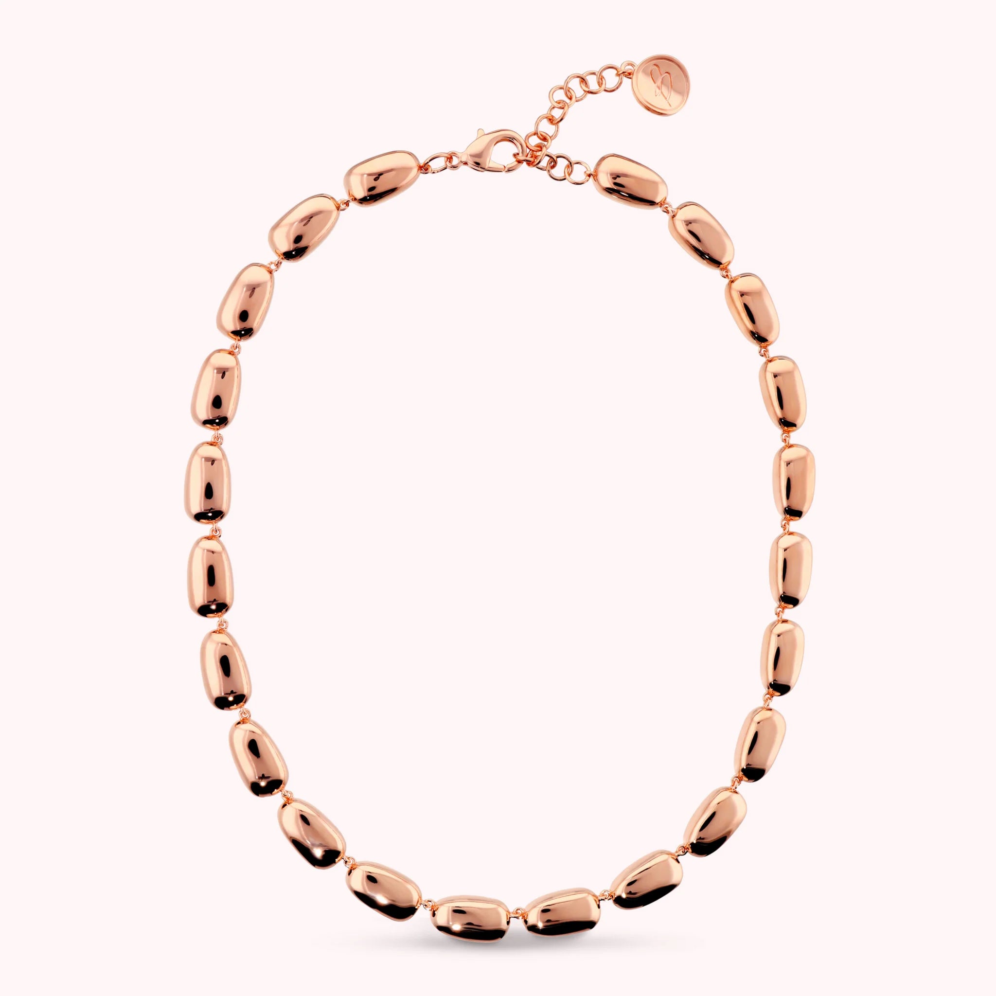 Collier avec éléments ovales