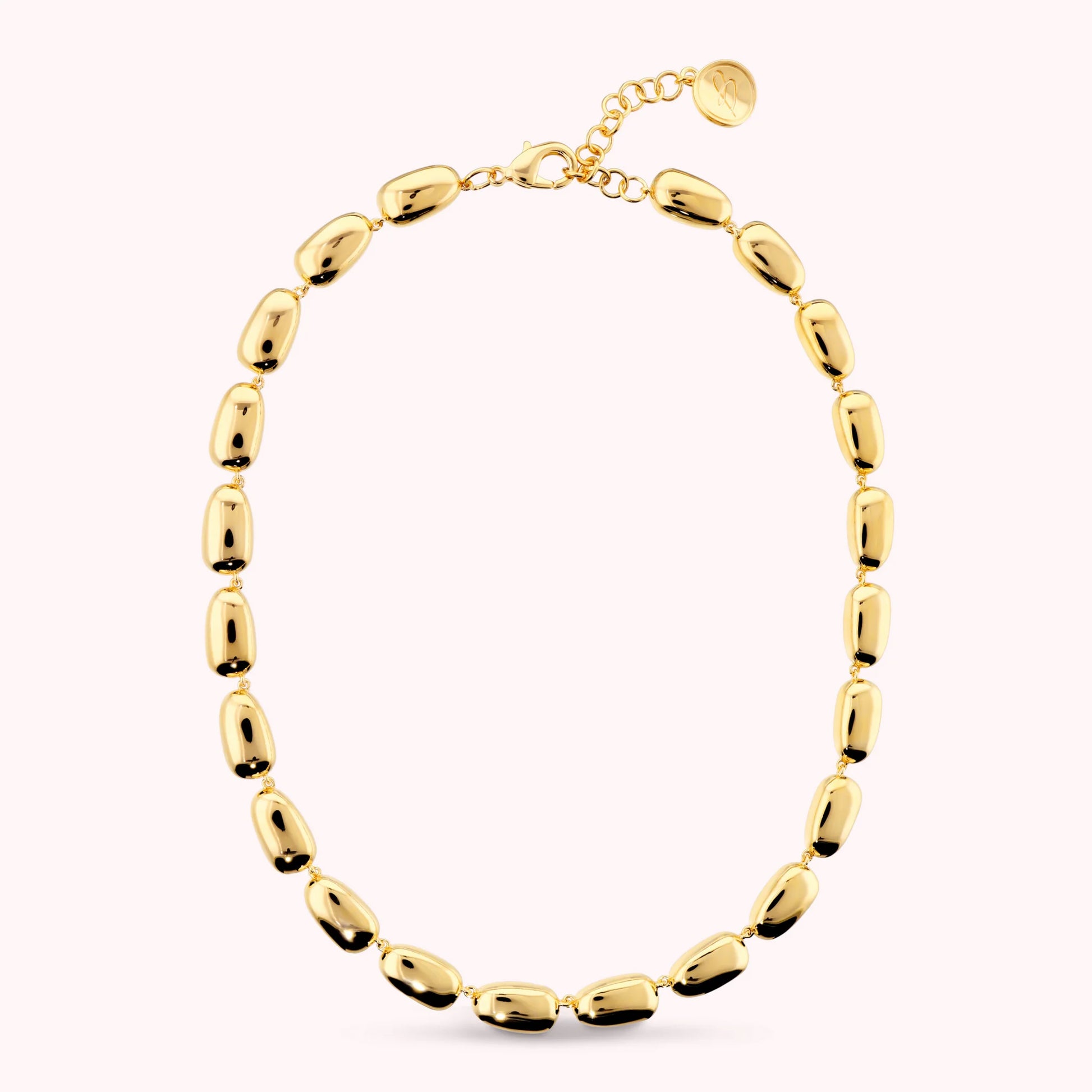 Necklace with Oval Elements