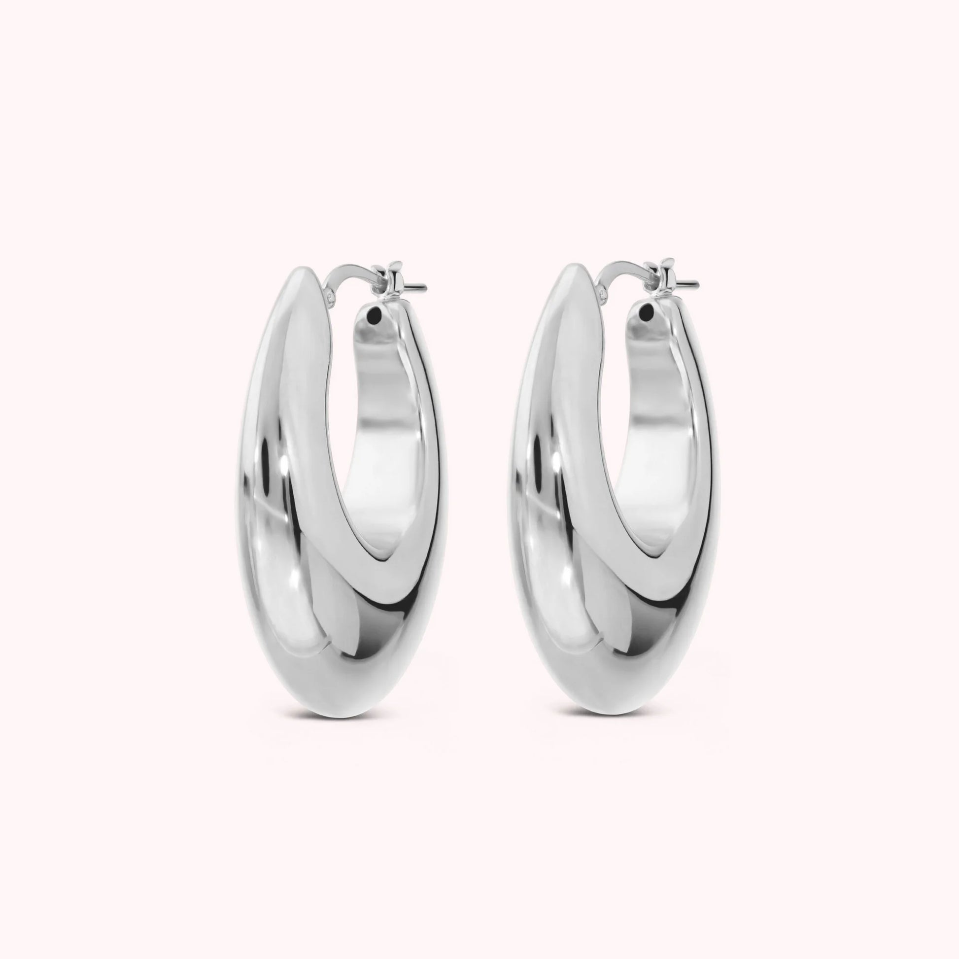 Orecchini a Cerchio Elettroformati Graduati