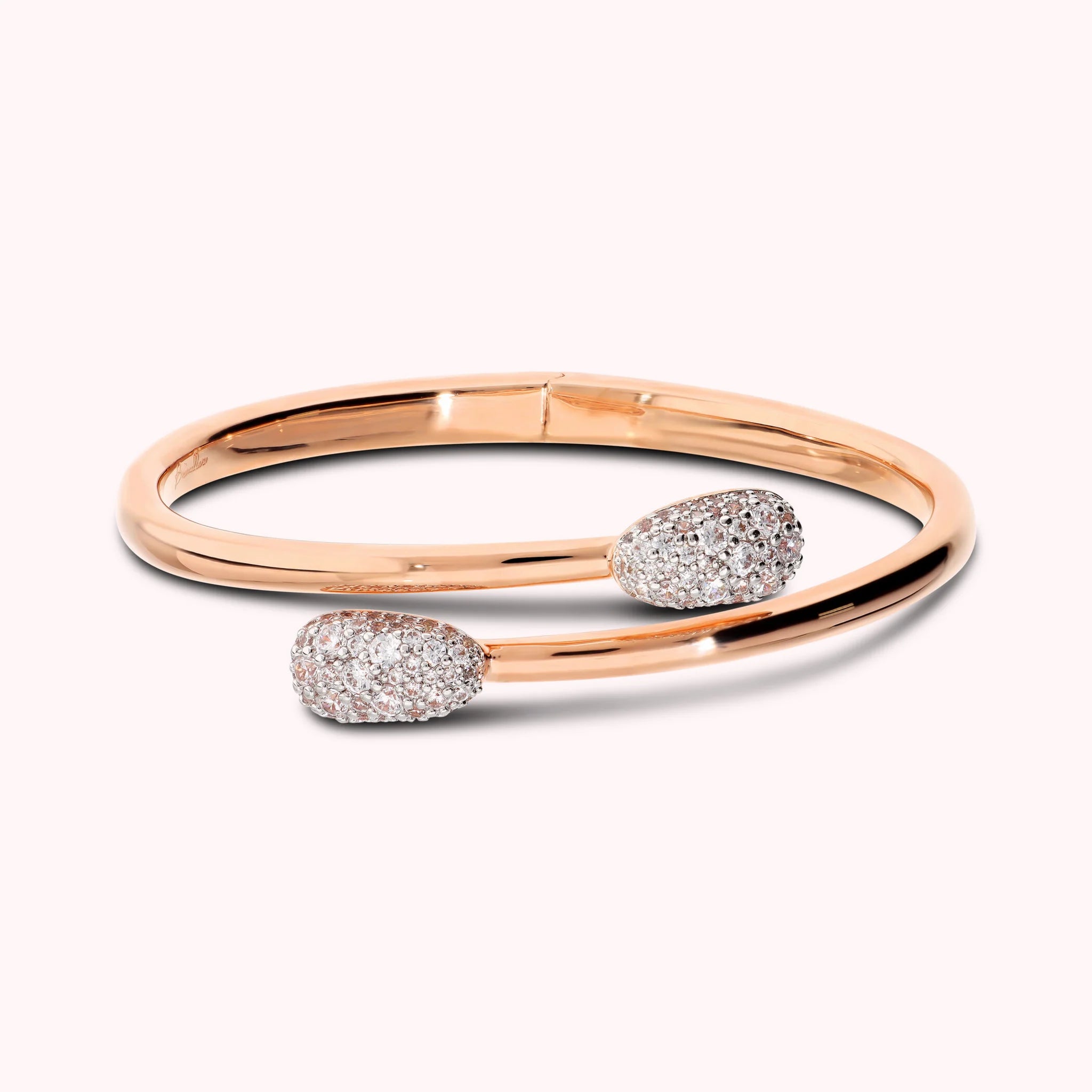 Bracciale Pepita Rigido Contrarié con Pavé di Cubic Zirconia