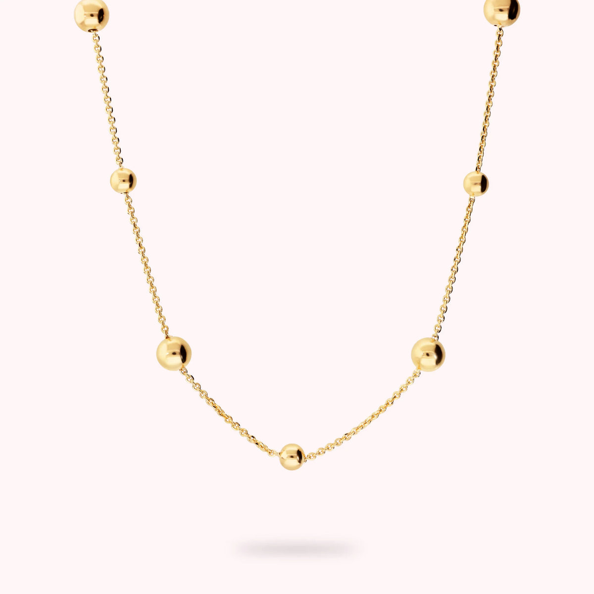 Necklace with Lucide Bead