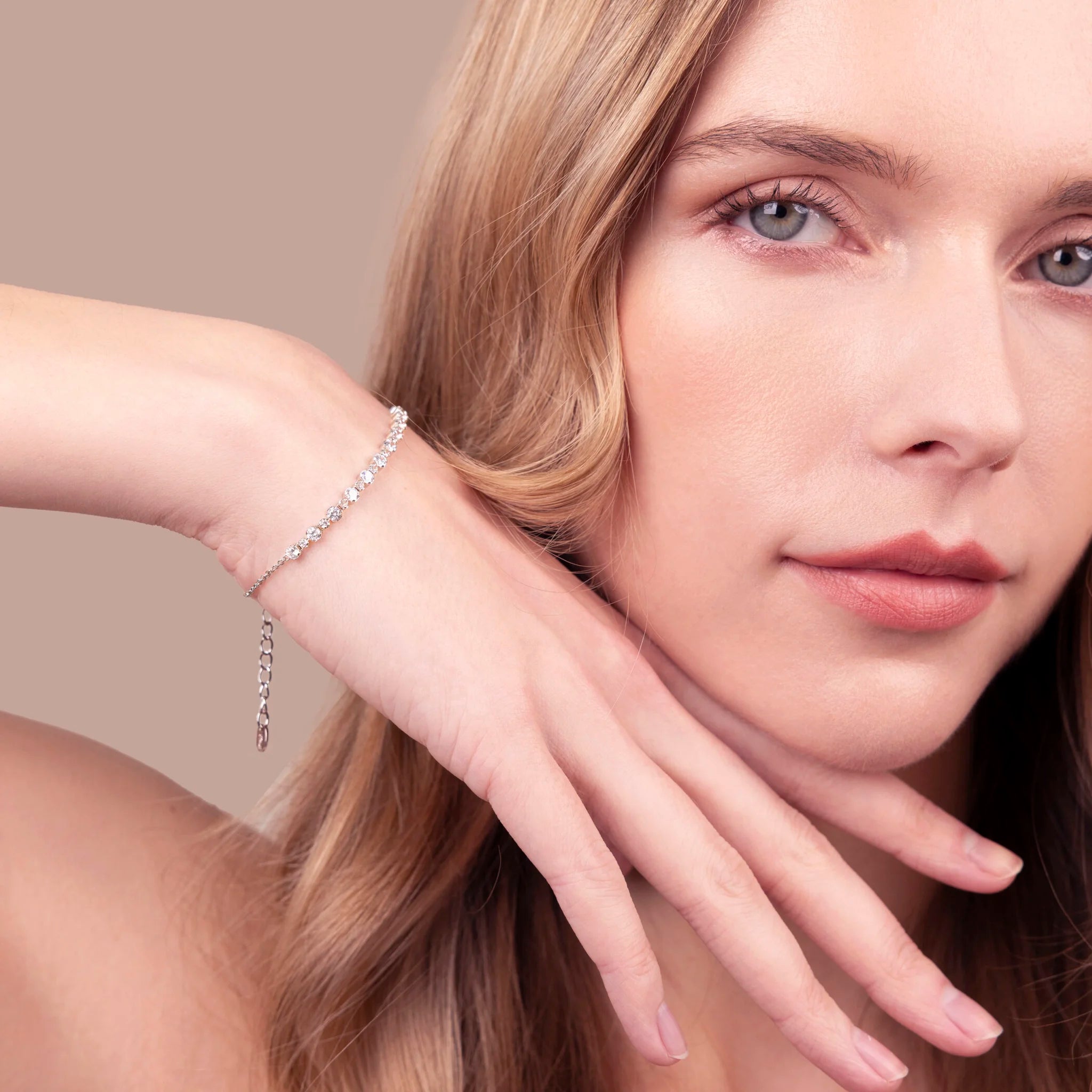 Bracciale Tennis Misto Attimi di Luce con Cubic Zirconia