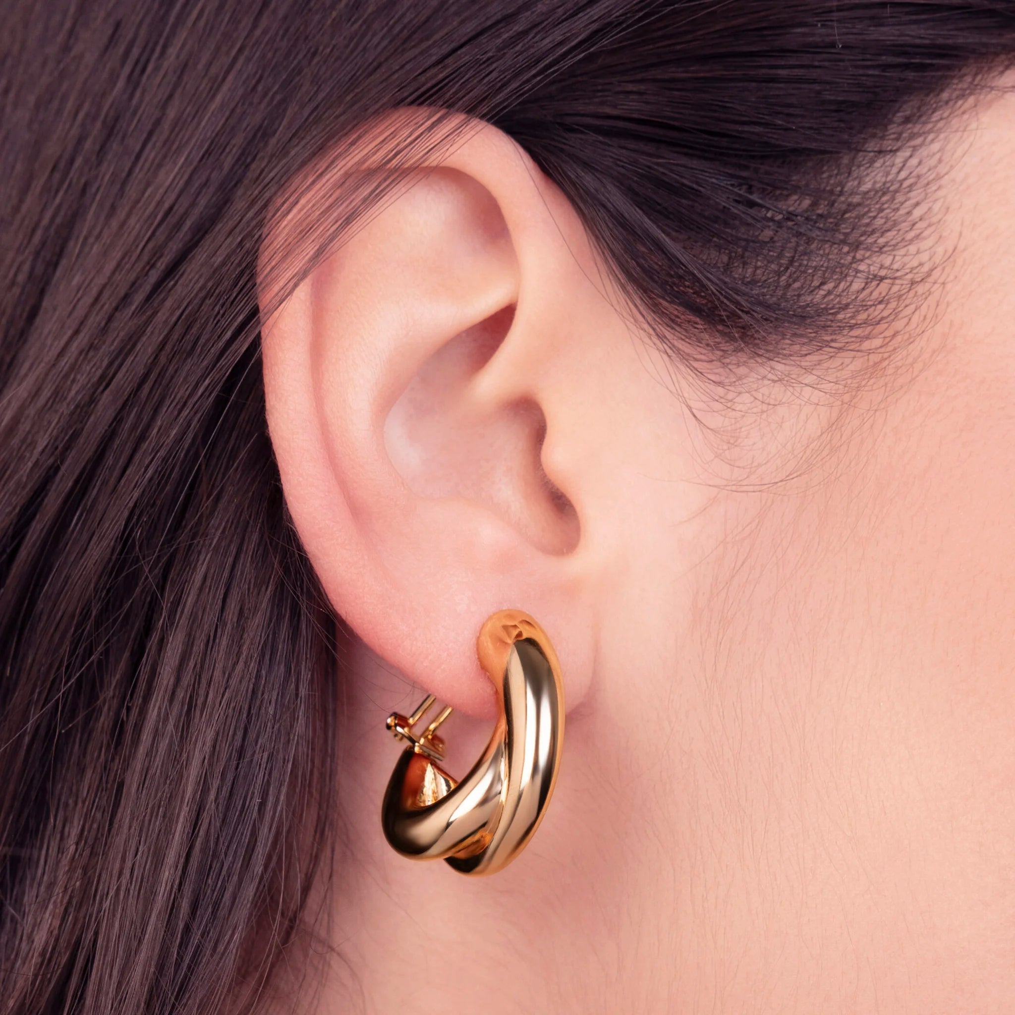 Polished Weave Earrings