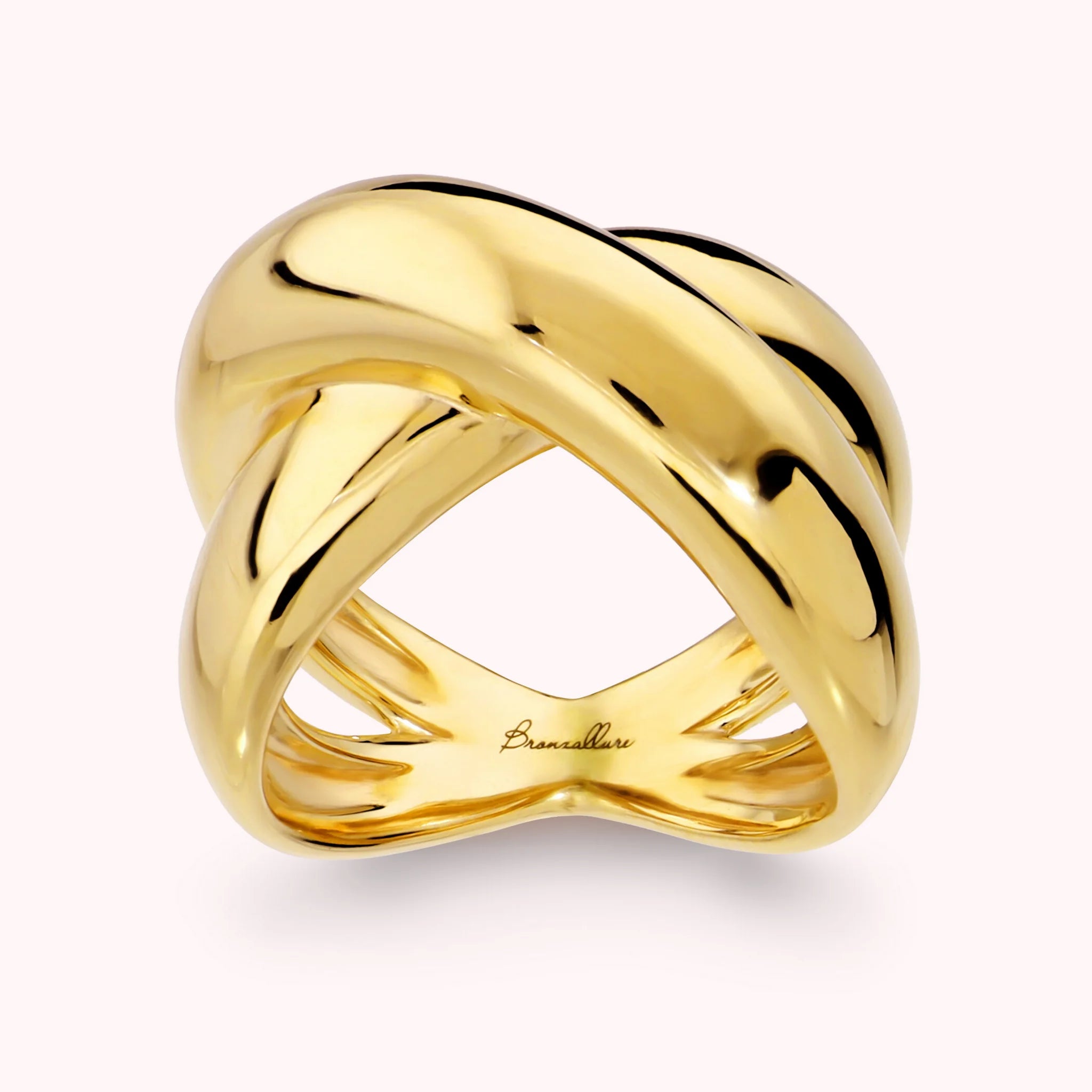 Anello a Intreccio Lucido