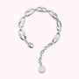 Armband mit glänzender Ankerkette  
