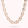 Collana Maglia Marina Lucida