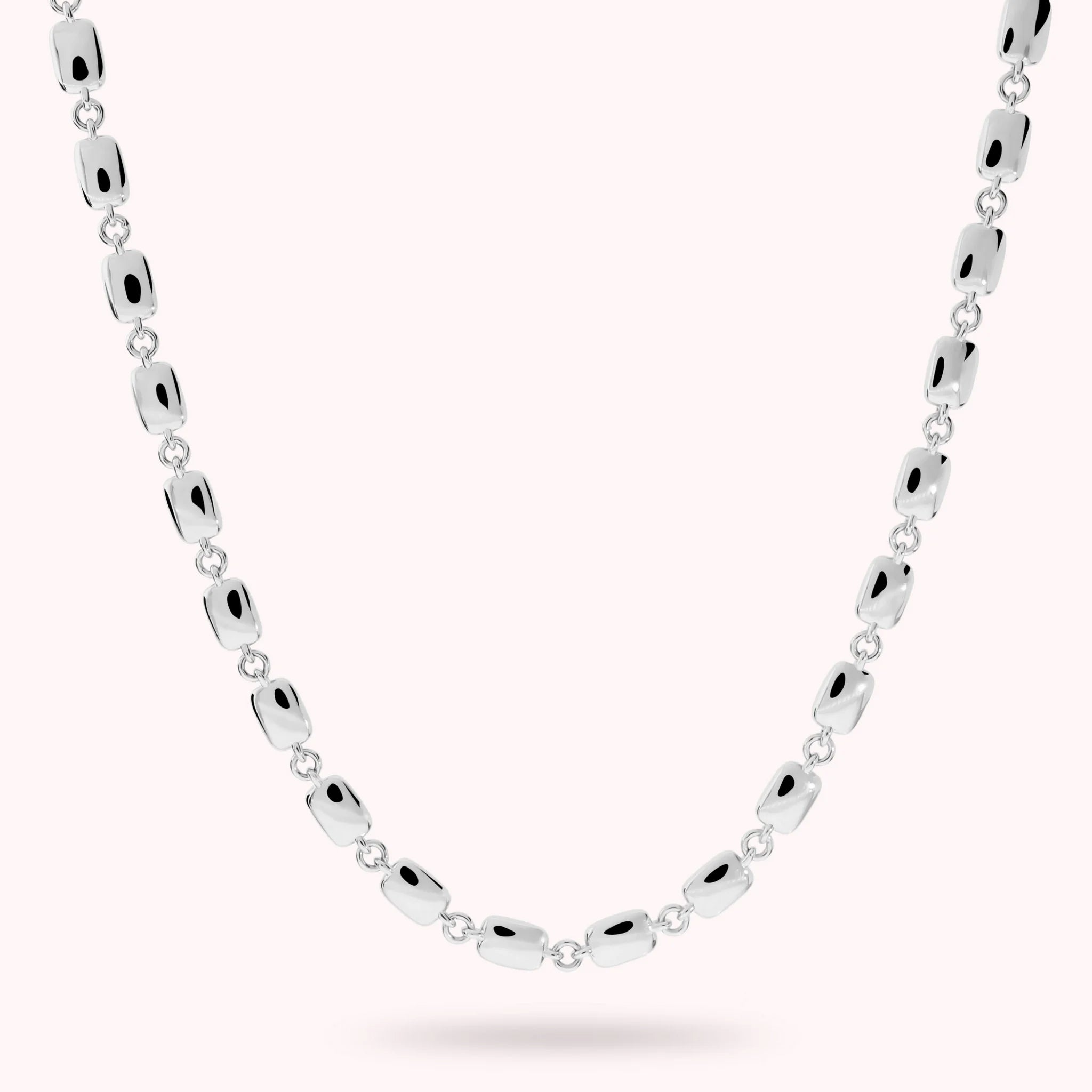 Collana Maglia a Pepite Lucida