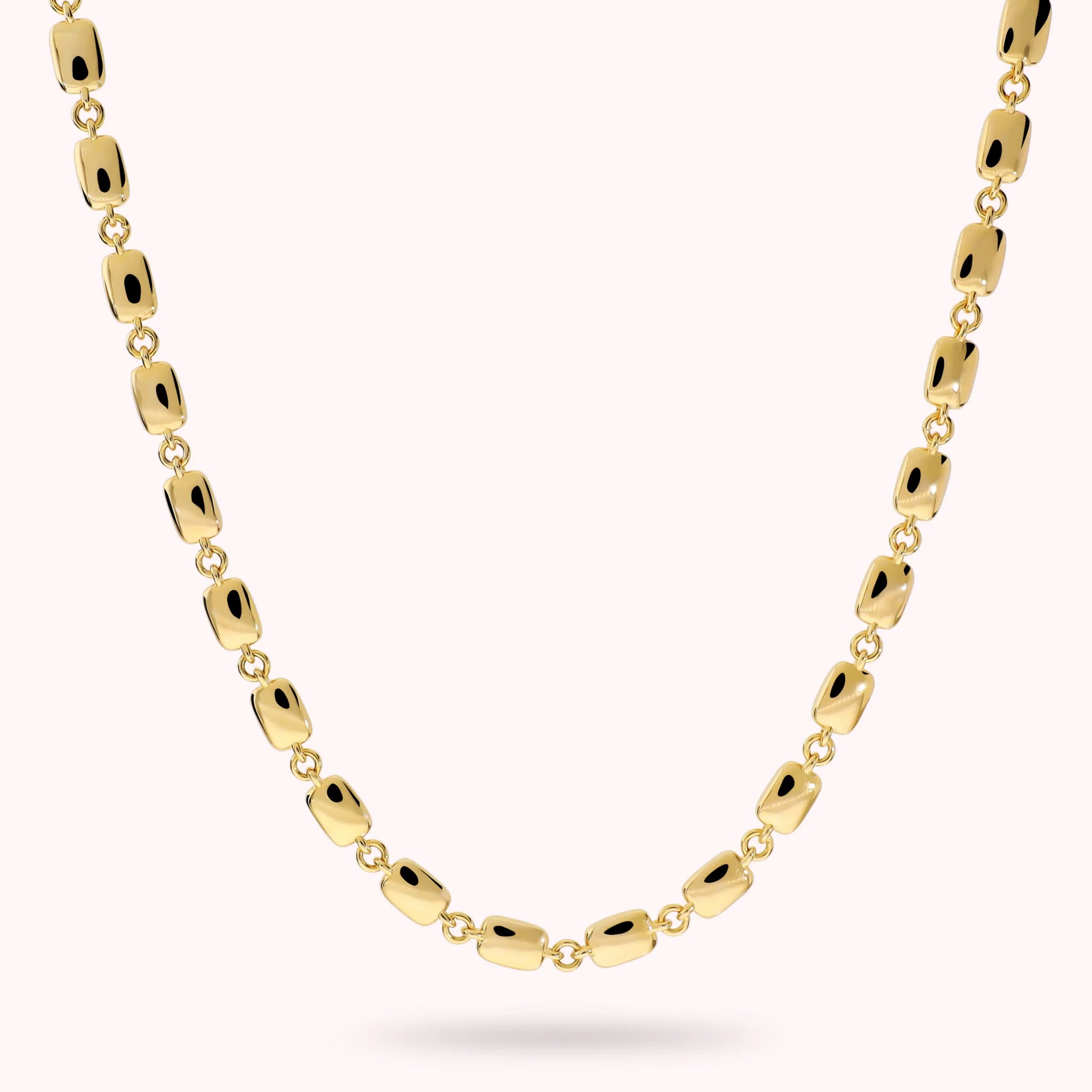 Collana Maglia a Pepite Lucida