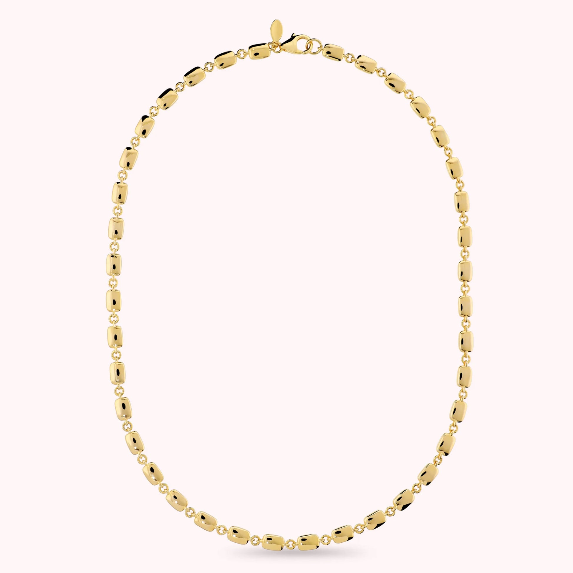 Collier à Mailles Nuggets Brillantes