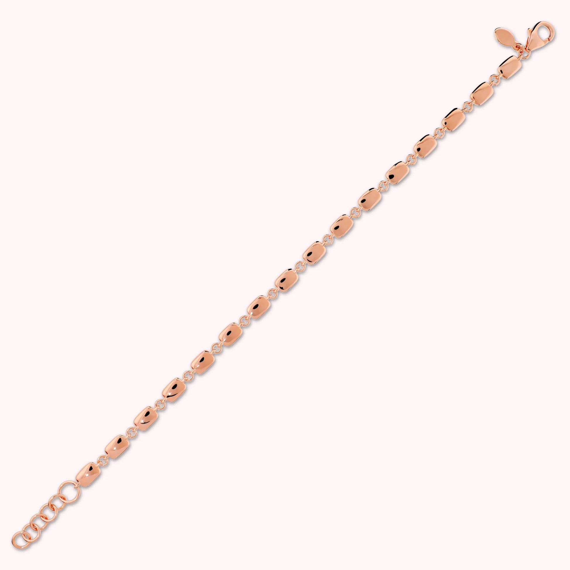 Bracelet with Shiny Nugget Chain