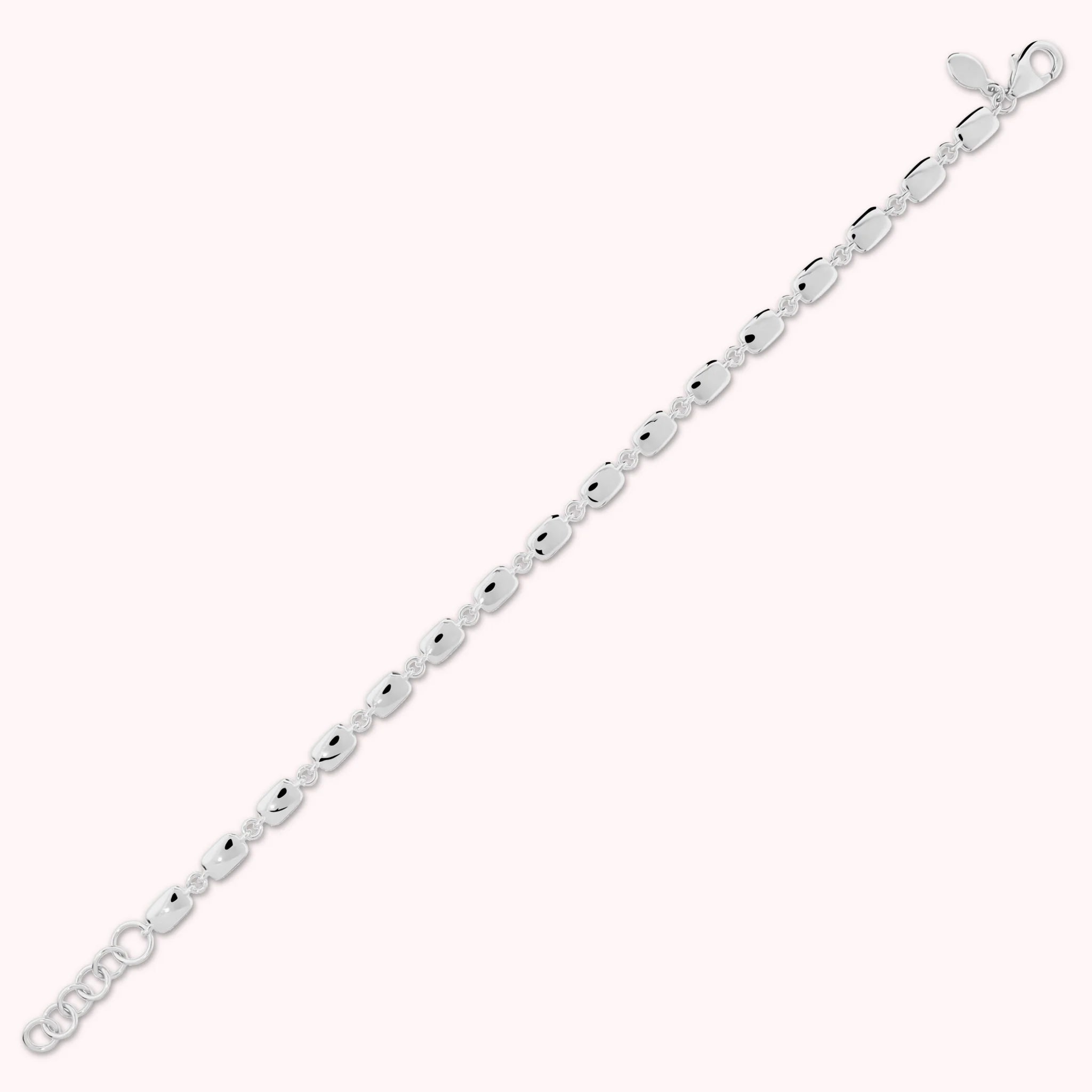 Bracelet with Shiny Nugget Chain