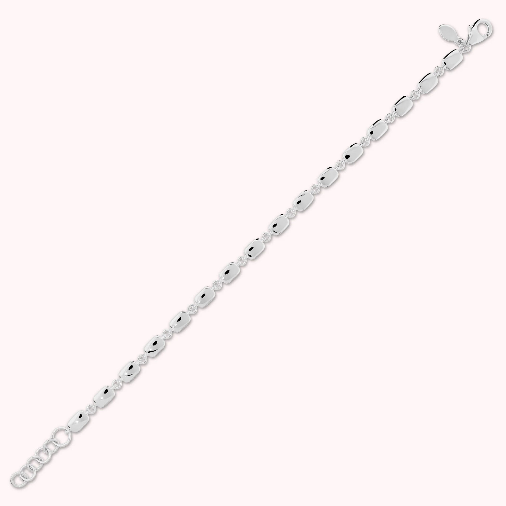 Bracelet with Shiny Nugget Chain