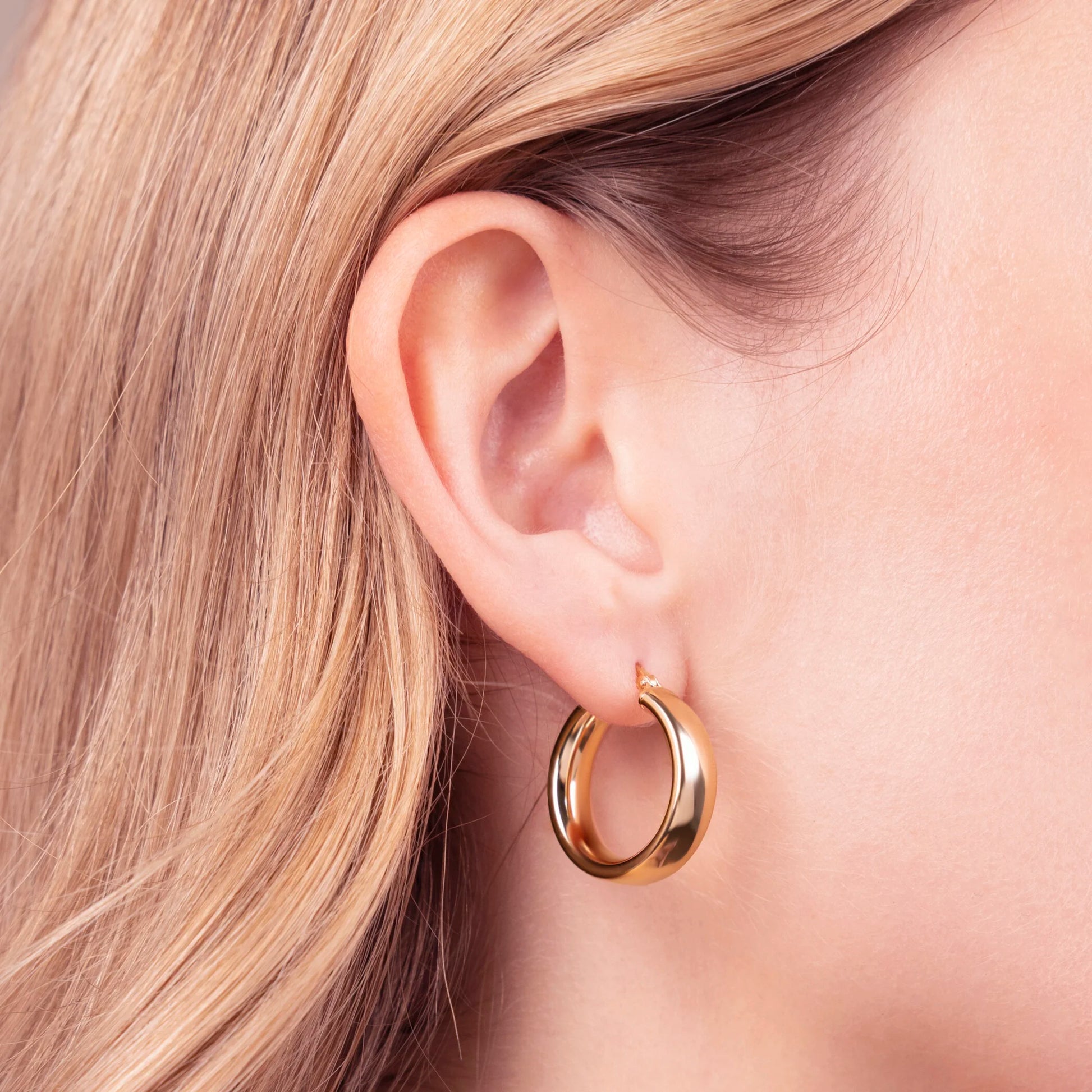 Orecchini a Cerchio Lucidi 2cm