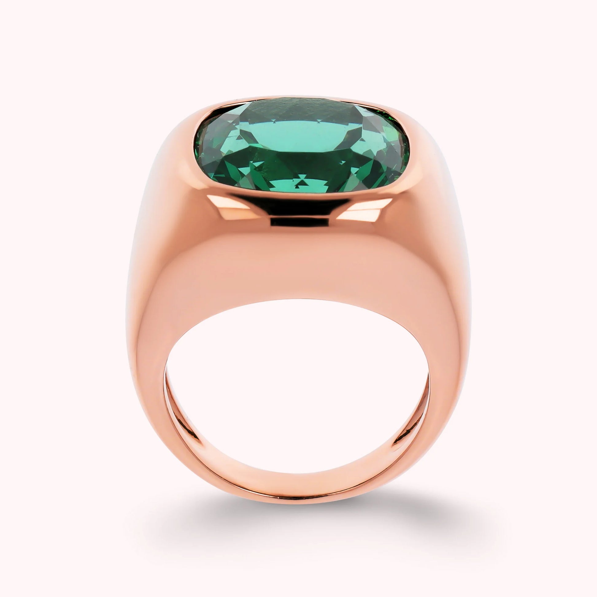 Chevalier Ring with Prisma Gem Cushion Cut