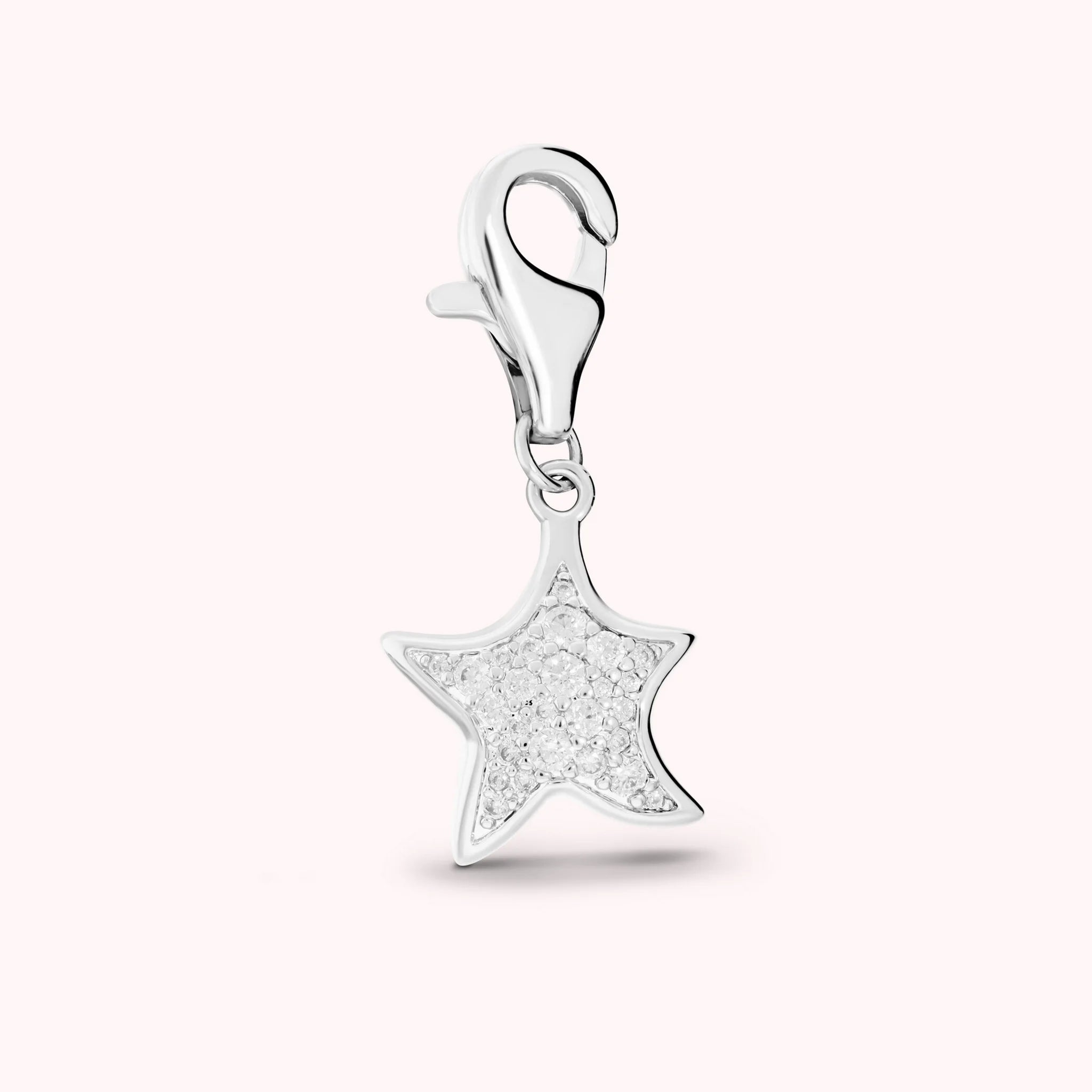 SUMMER CHARM - Ciondolo Stella Marina con Pavé di Cubic Zirconia