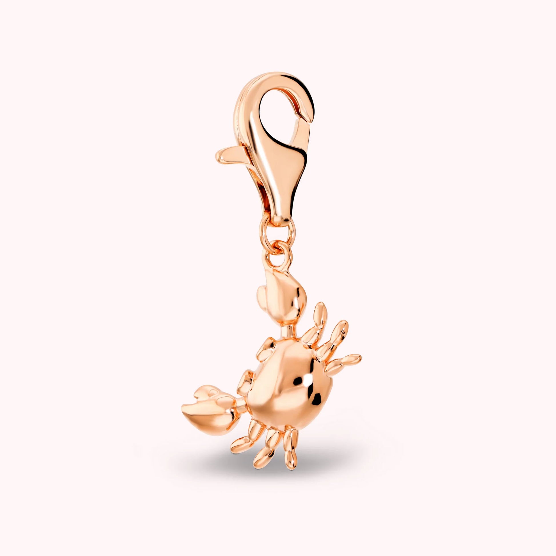 SUMMER CHARM - Ciondolo Granchio con Pavé di Cubic Zirconia
