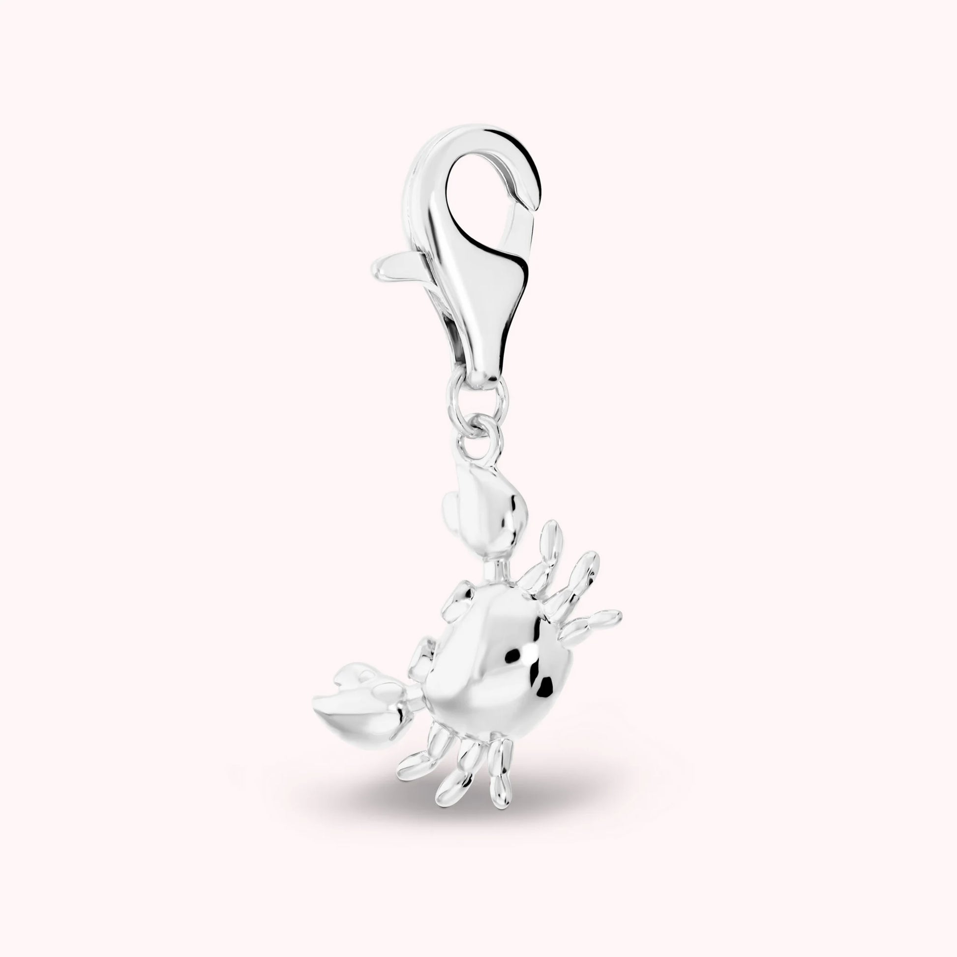 SUMMER CHARM - Ciondolo Granchio con Pavé di Cubic Zirconia