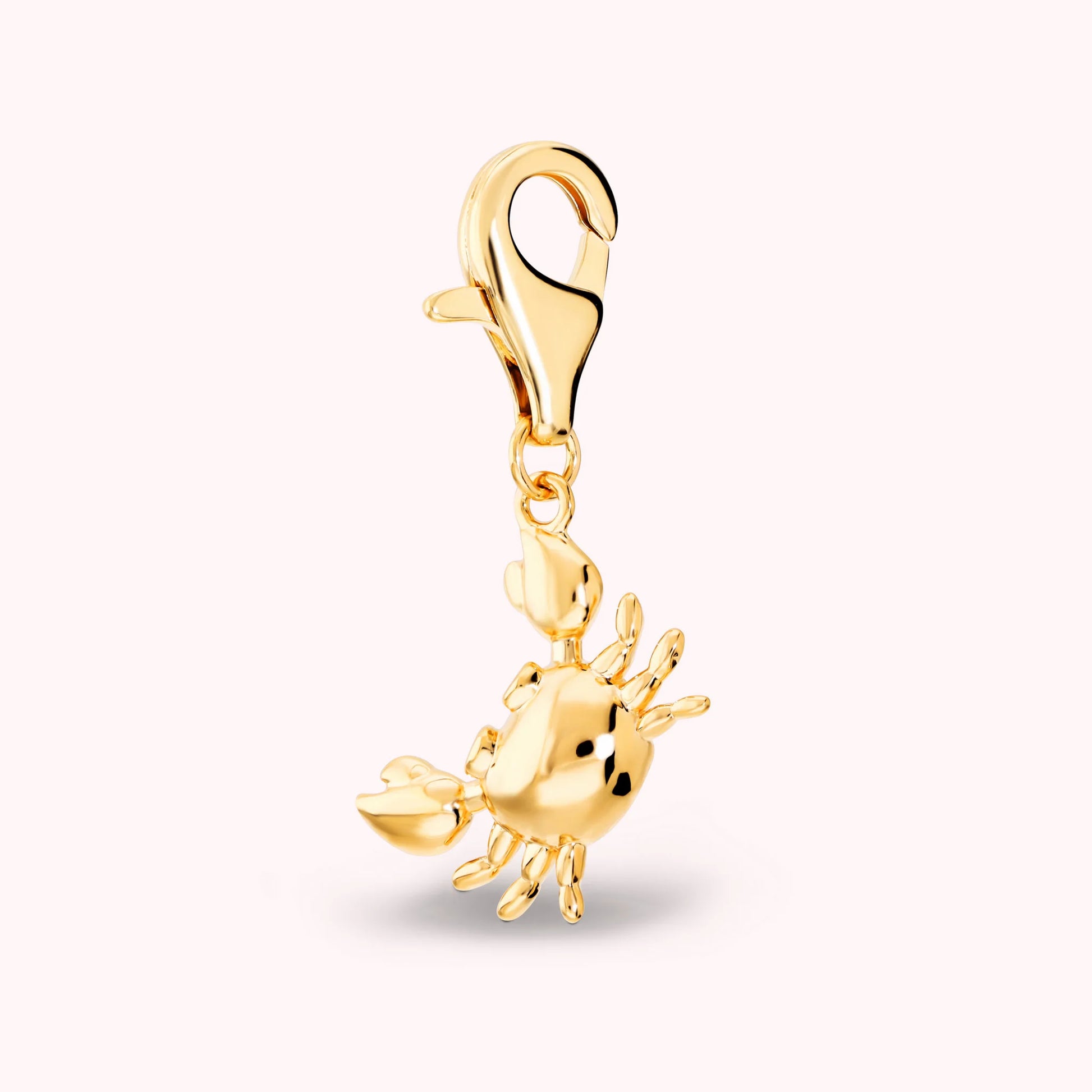 SUMMER CHARM - Ciondolo Granchio con Pavé di Cubic Zirconia